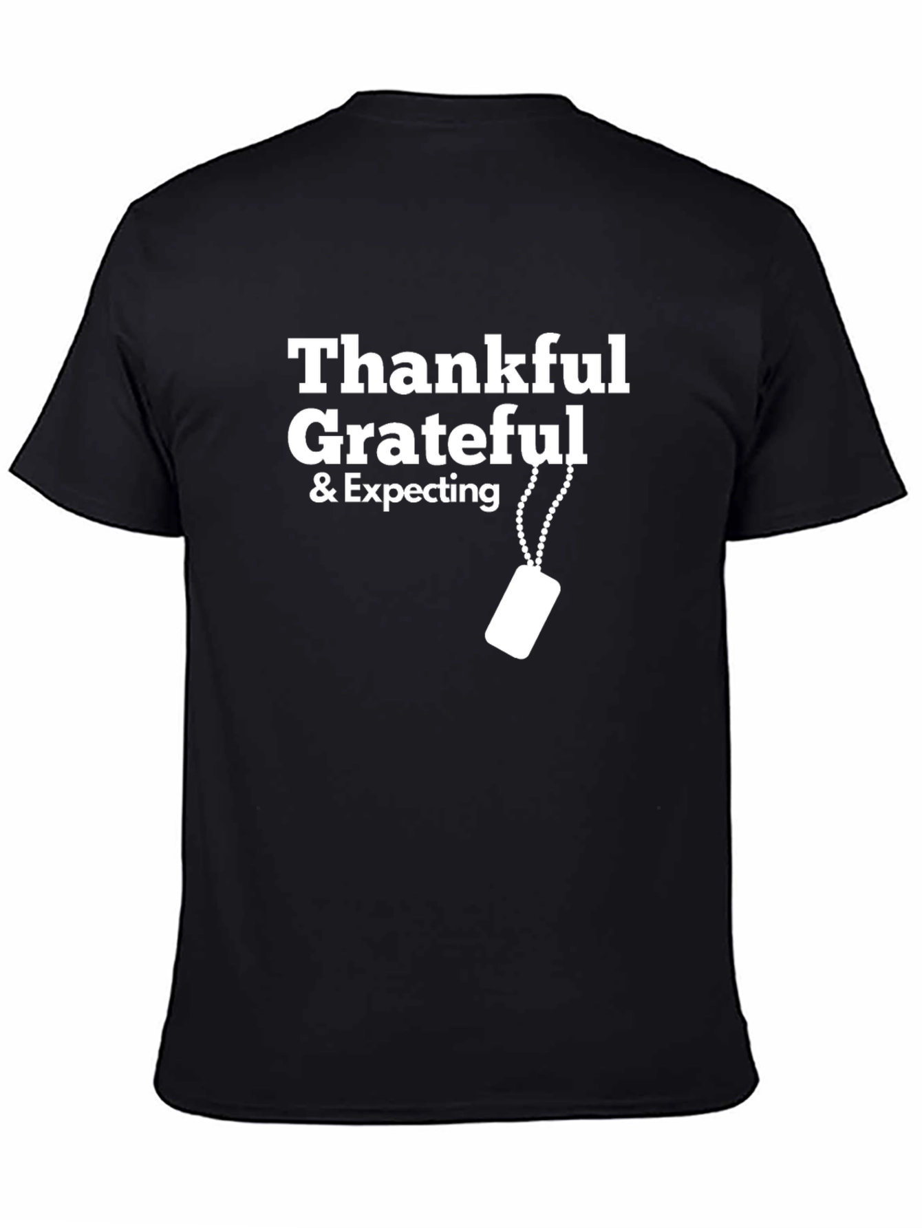 Thankful Grateful & Expecting Graphic T-Shirt
