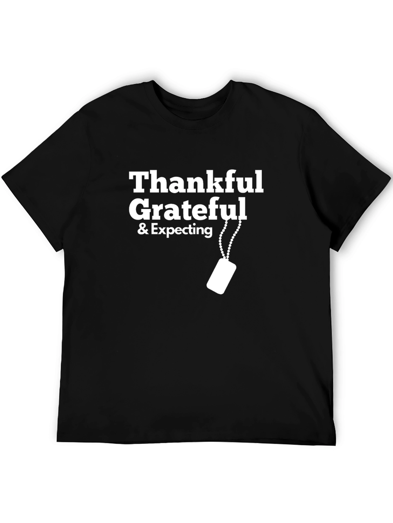 Thankful Grateful & Expecting Graphic T-Shirt