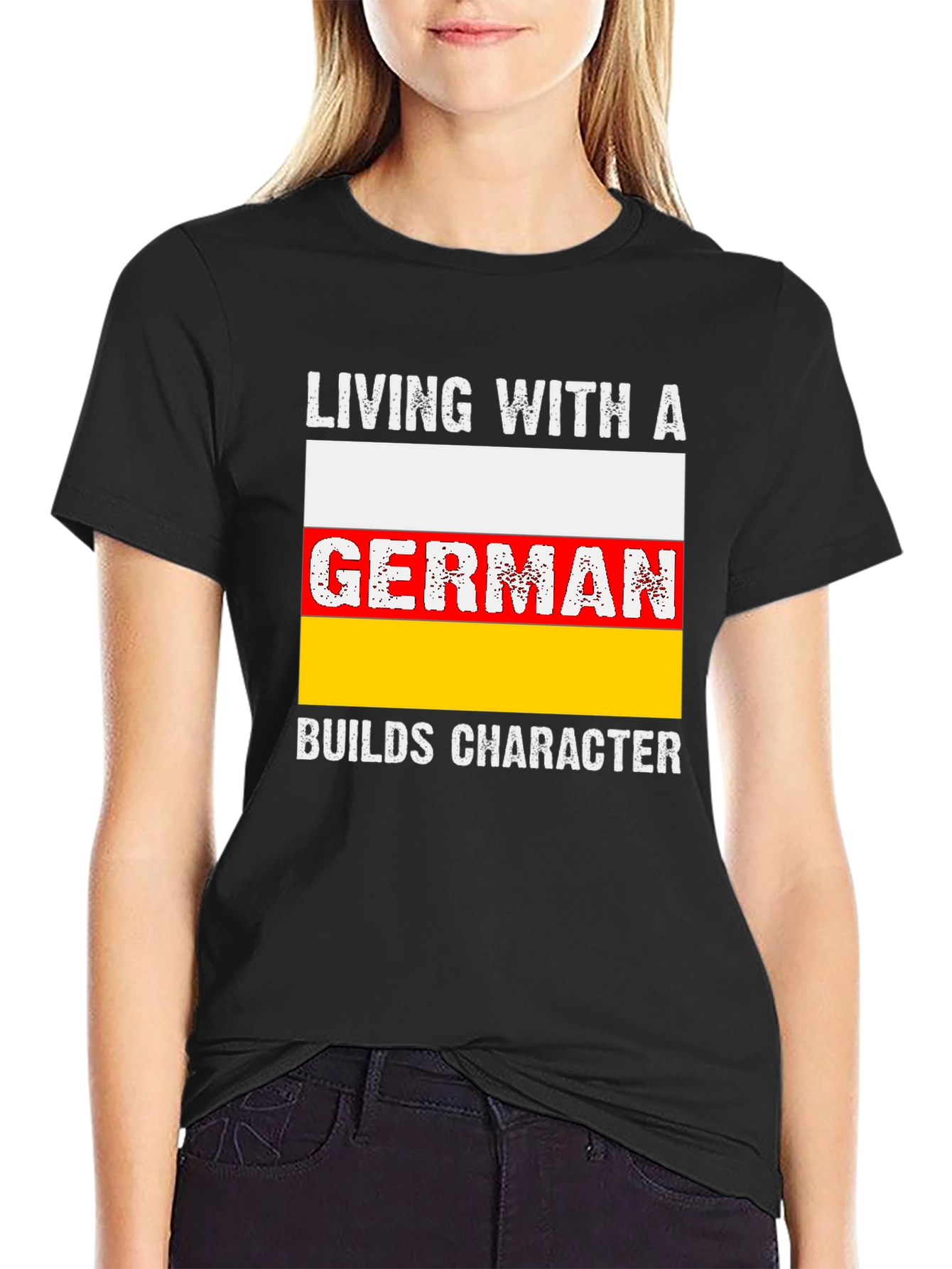 Living With A German T-Shirt