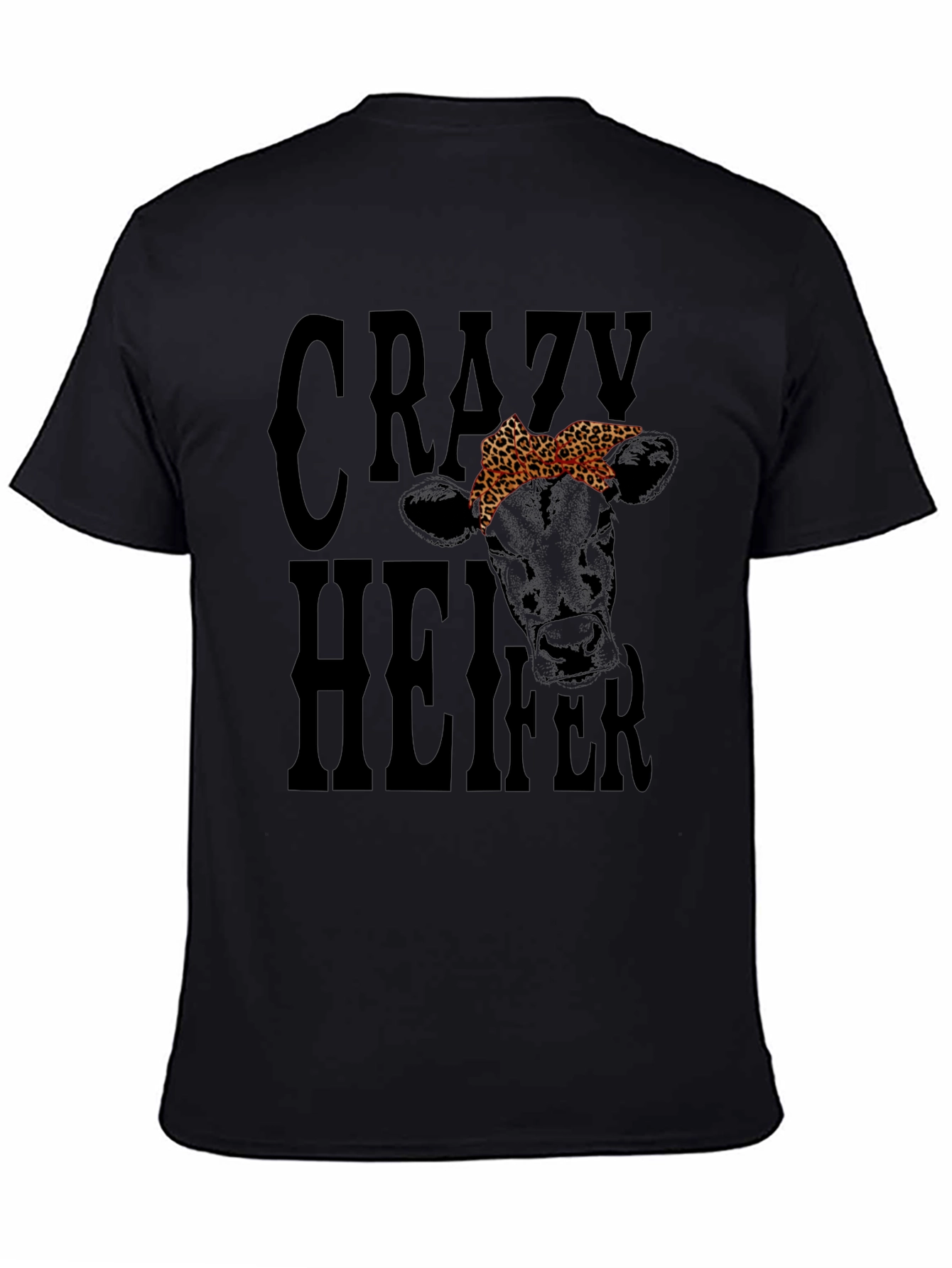 Crazy Heifer Graphic T-Shirt