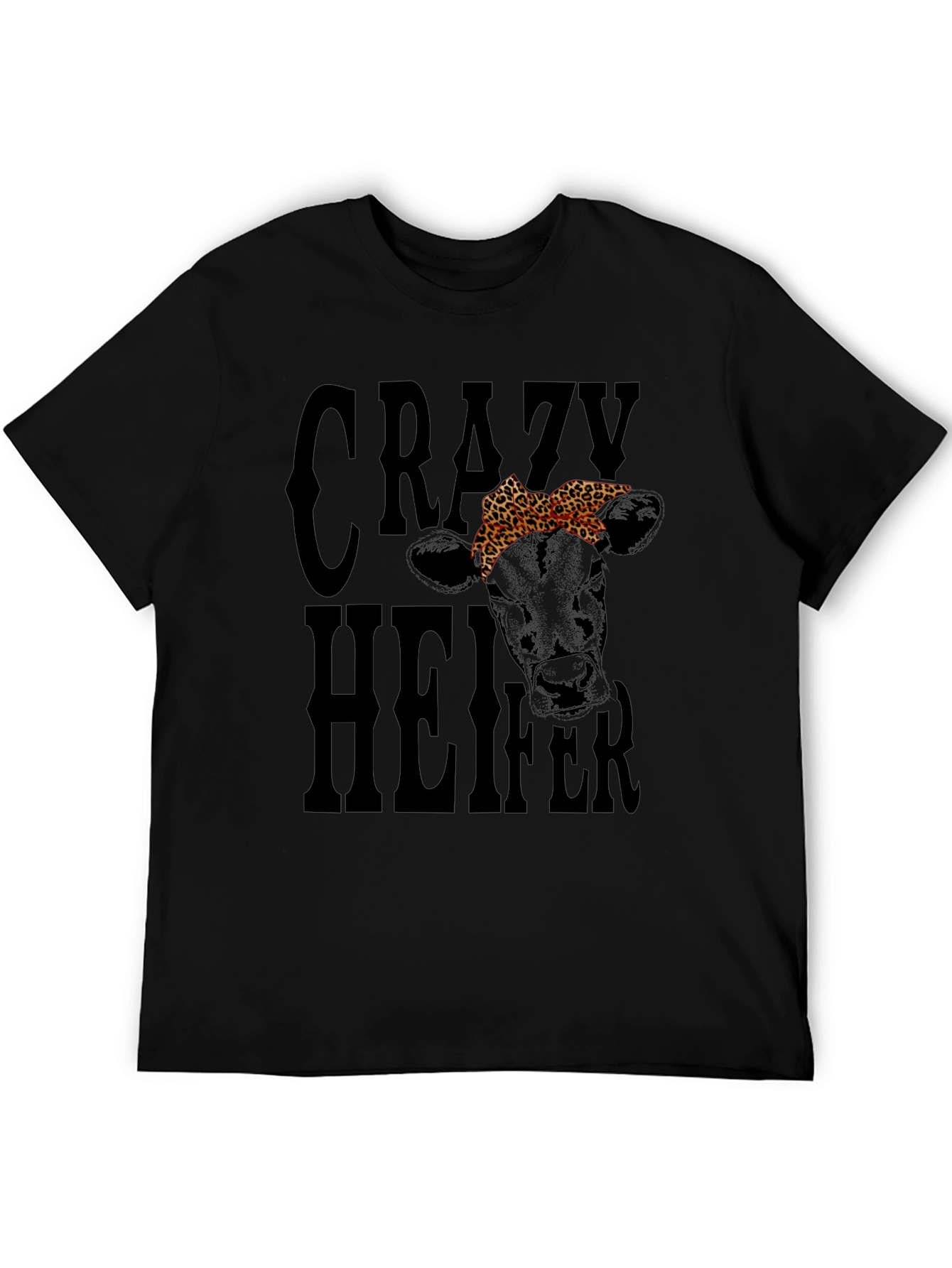 Crazy Heifer Graphic T-Shirt