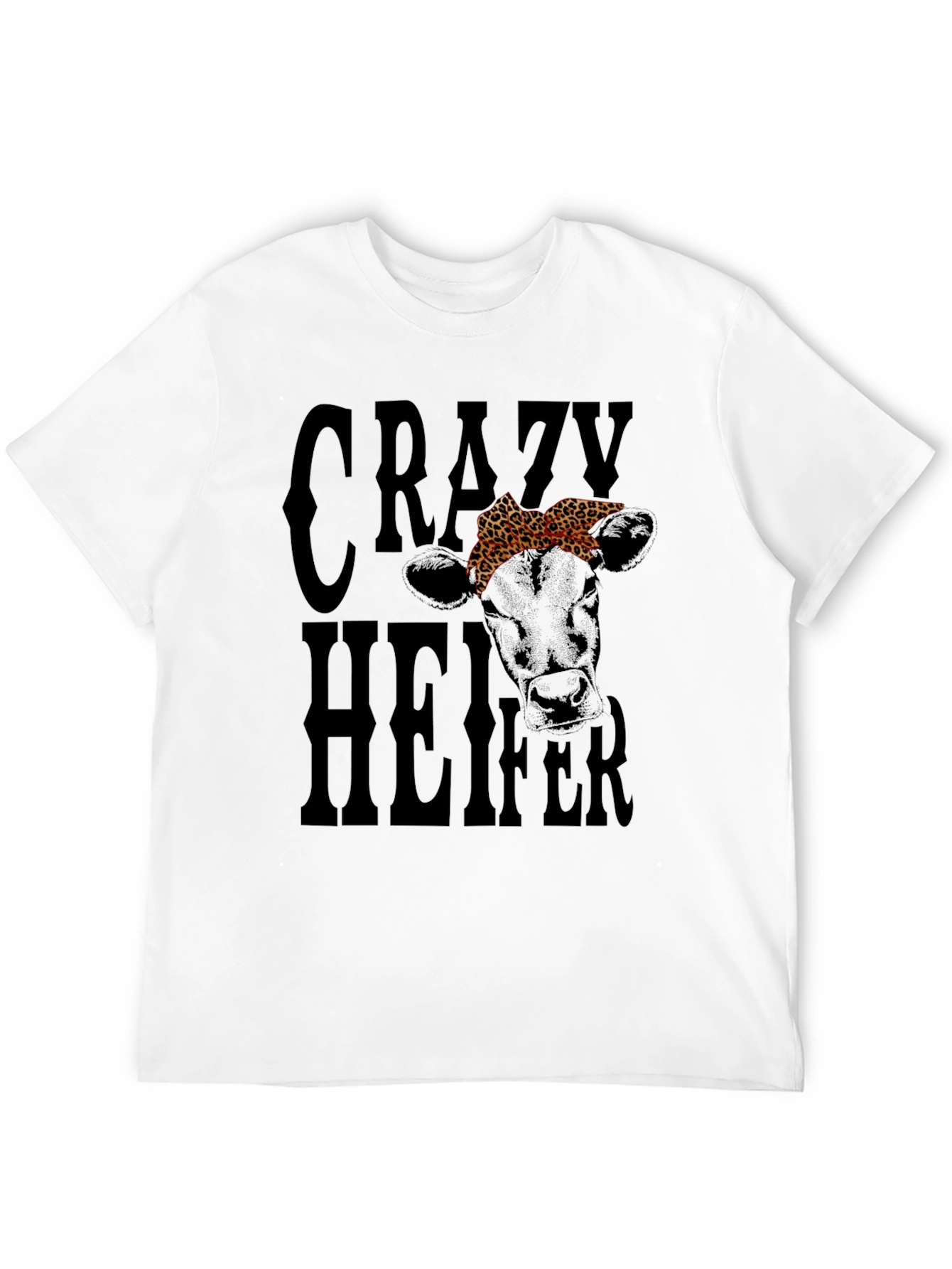 Crazy Heifer Graphic T-Shirt