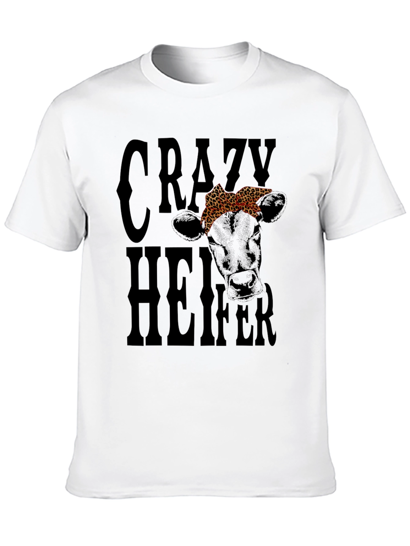 Crazy Heifer Graphic T-Shirt
