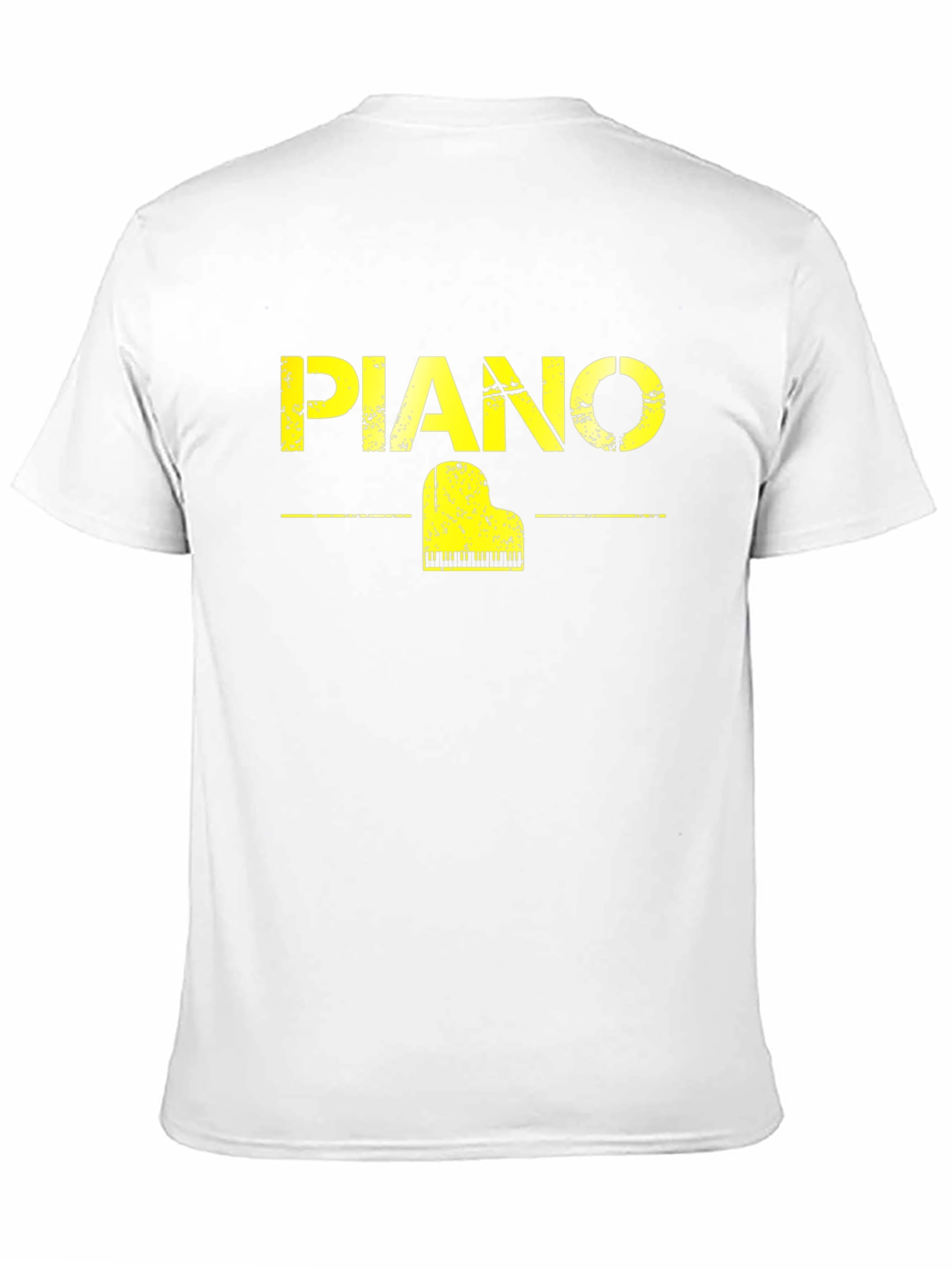 Piano Graphic Black T-Shirt