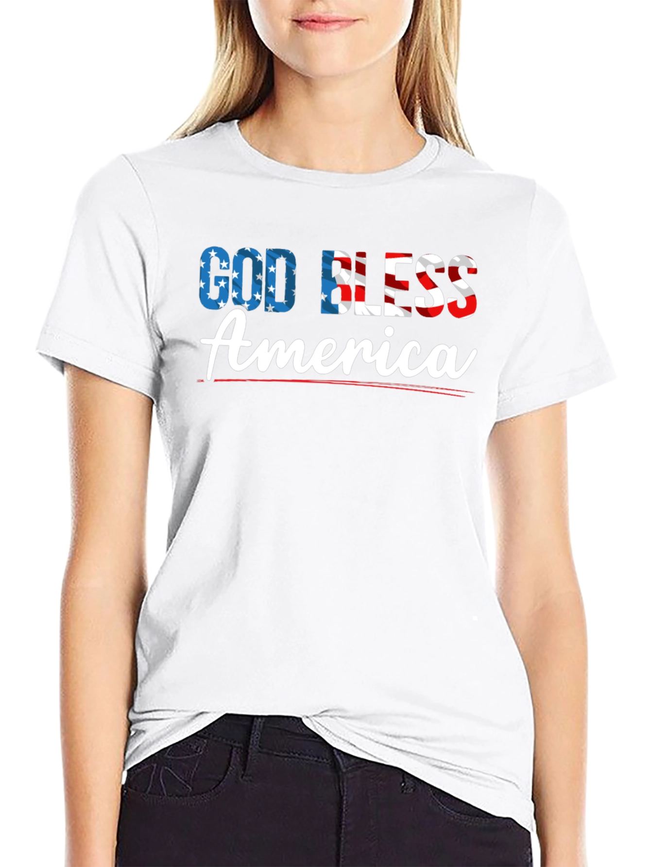 God Bless America Patriotic T-Shirt