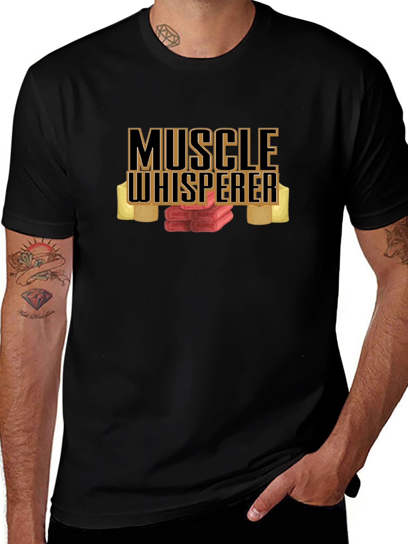Muscle Whisperer Graphic T-Shirt