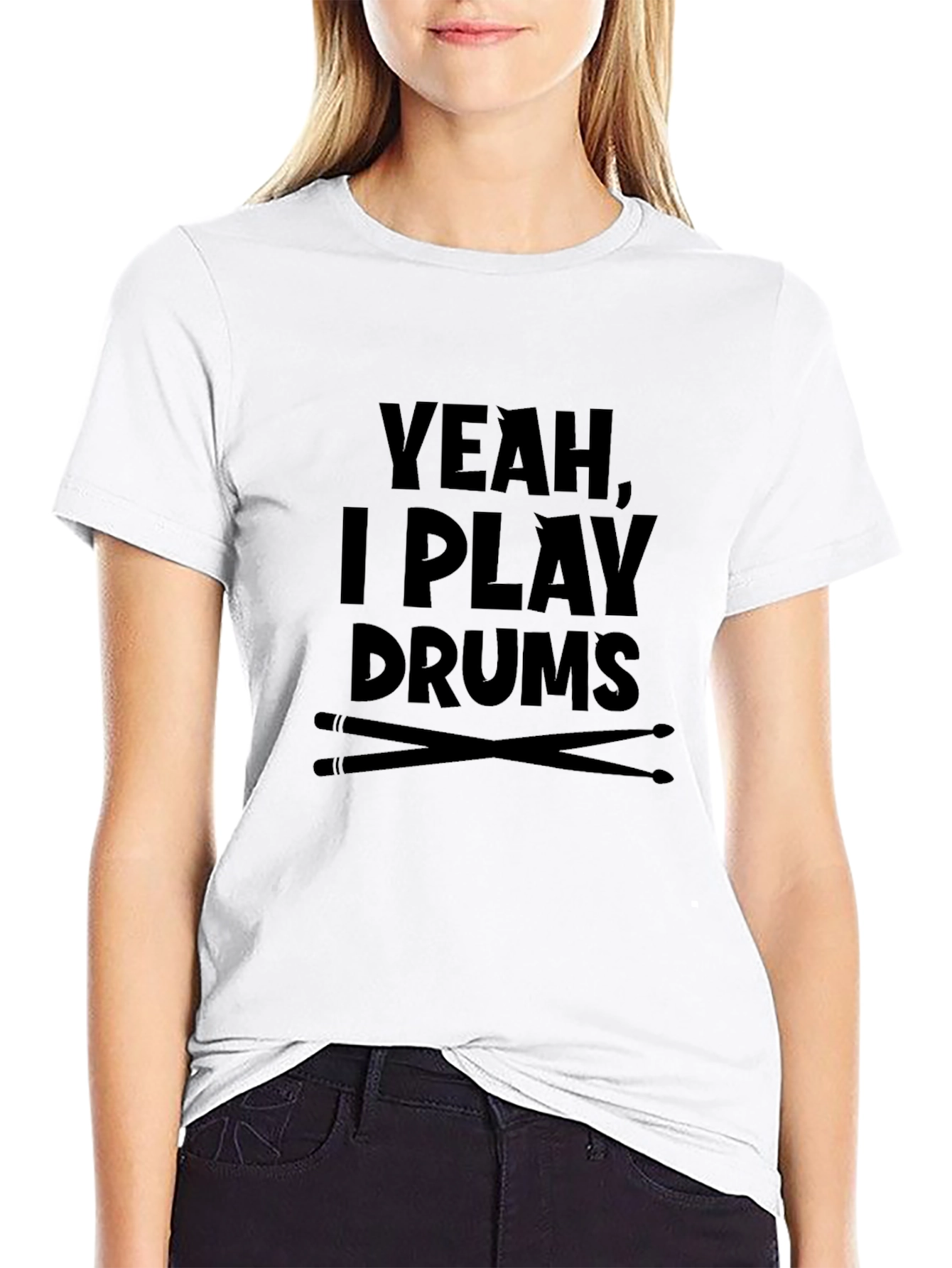 Yeah I Play Drums T-Shirt - Musician Tee