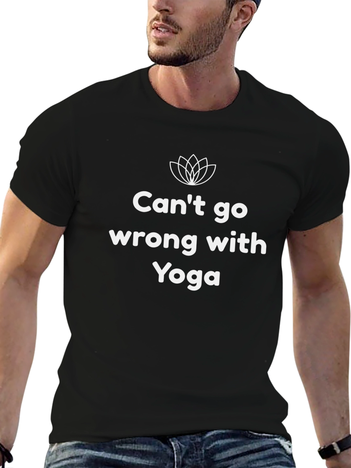 Yoga T-Shirt: Cant Go Wrong With Yoga