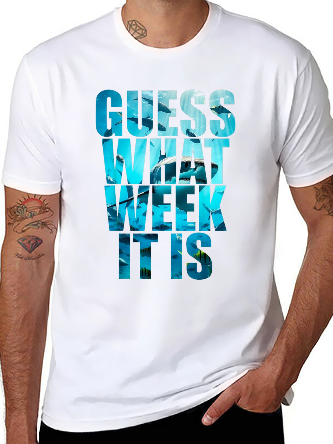 Guess What Week It Is Shark T-Shirt