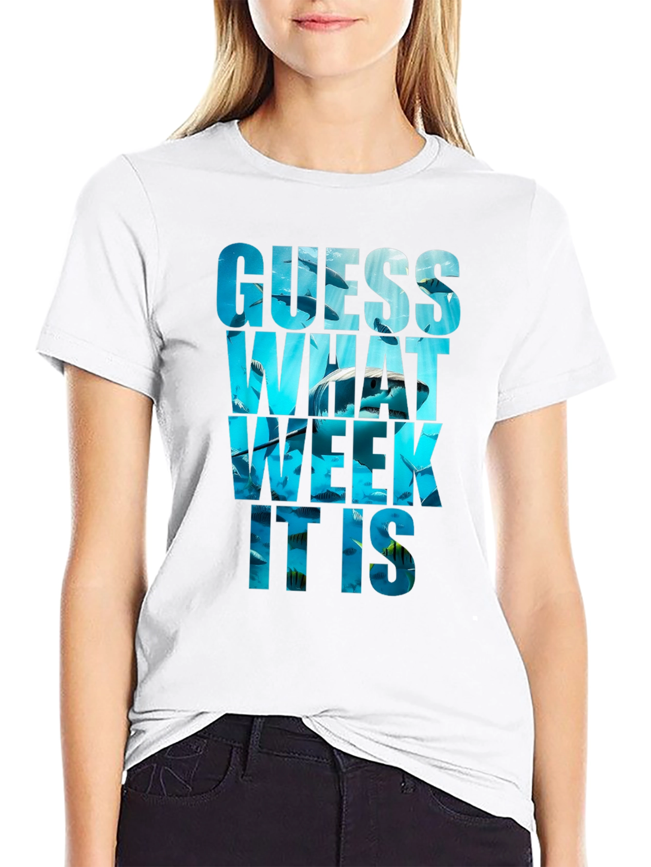Guess What Week It Is Shark T-Shirt