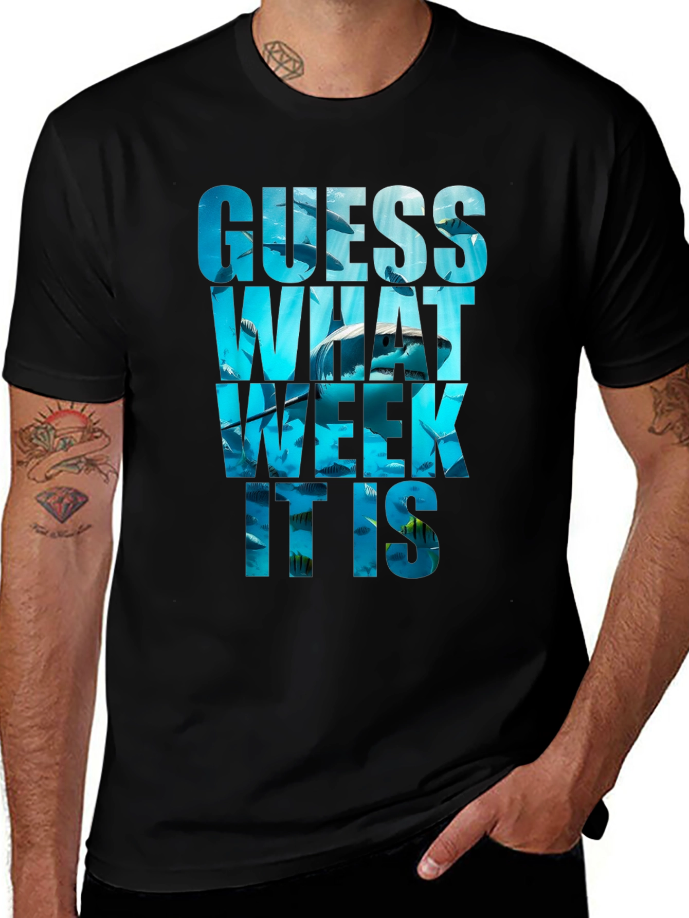 Guess What Week It Is Shark T-Shirt