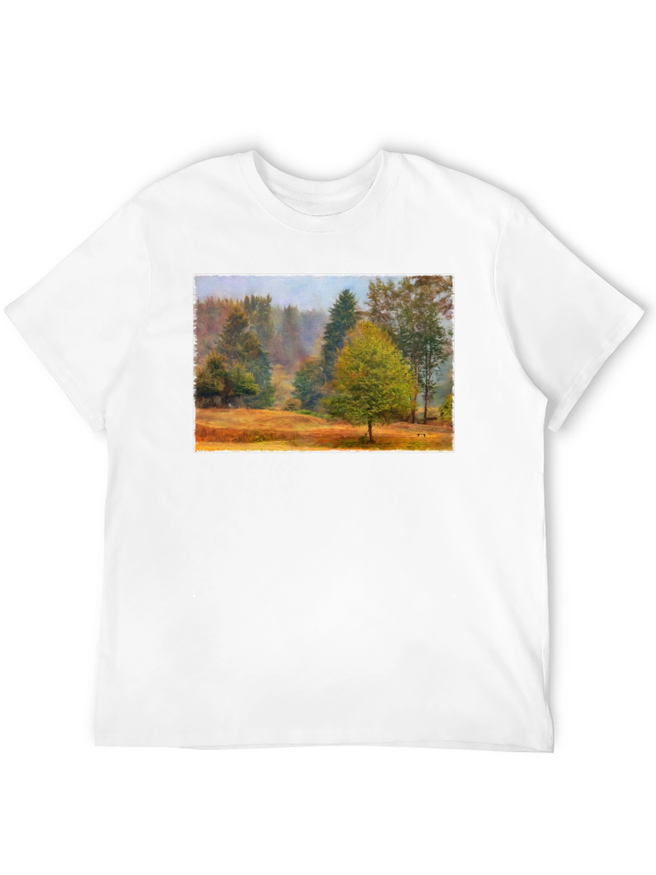 Nature Scene Graphic T-Shirt