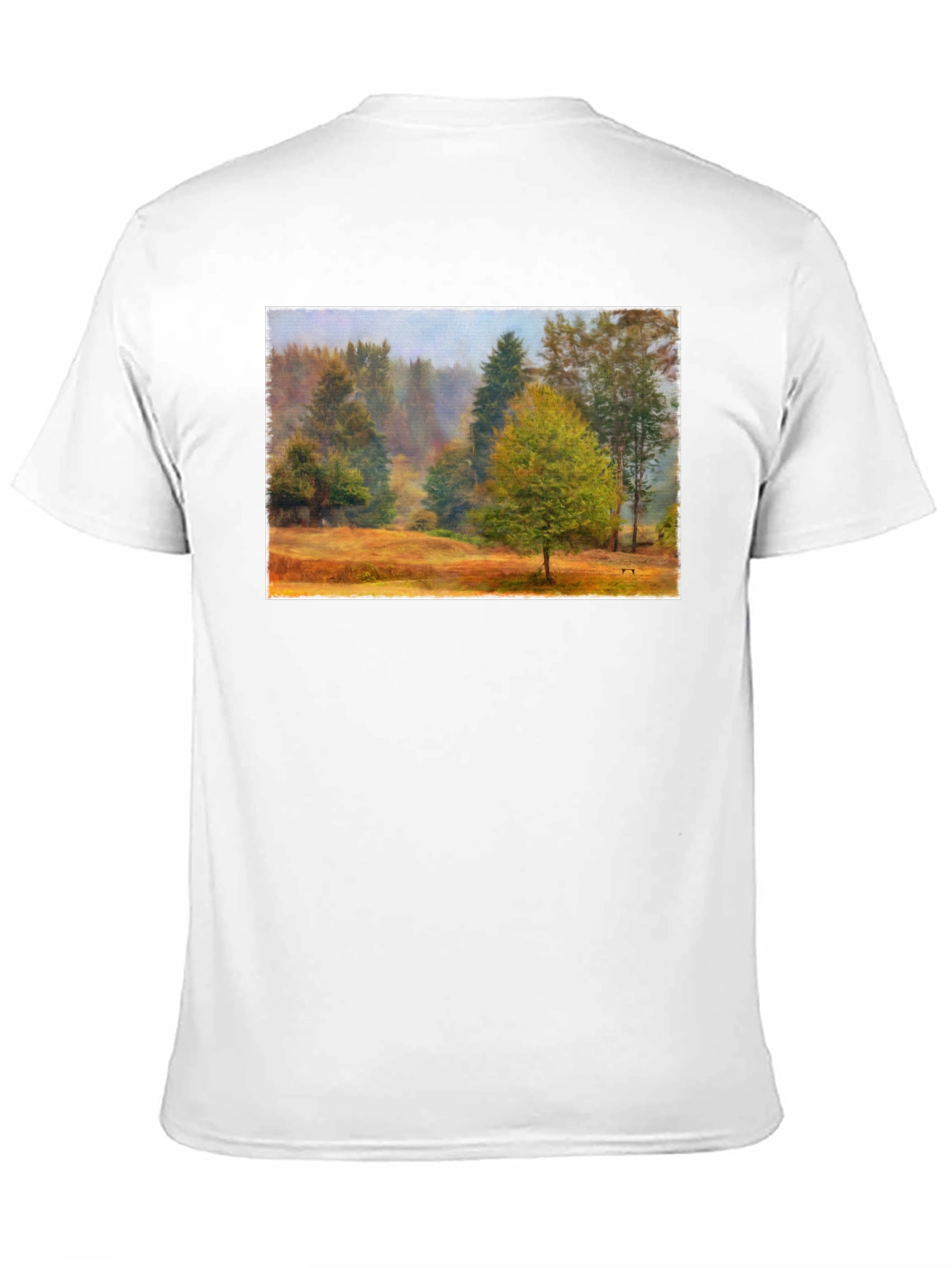 Nature Scene Graphic T-Shirt