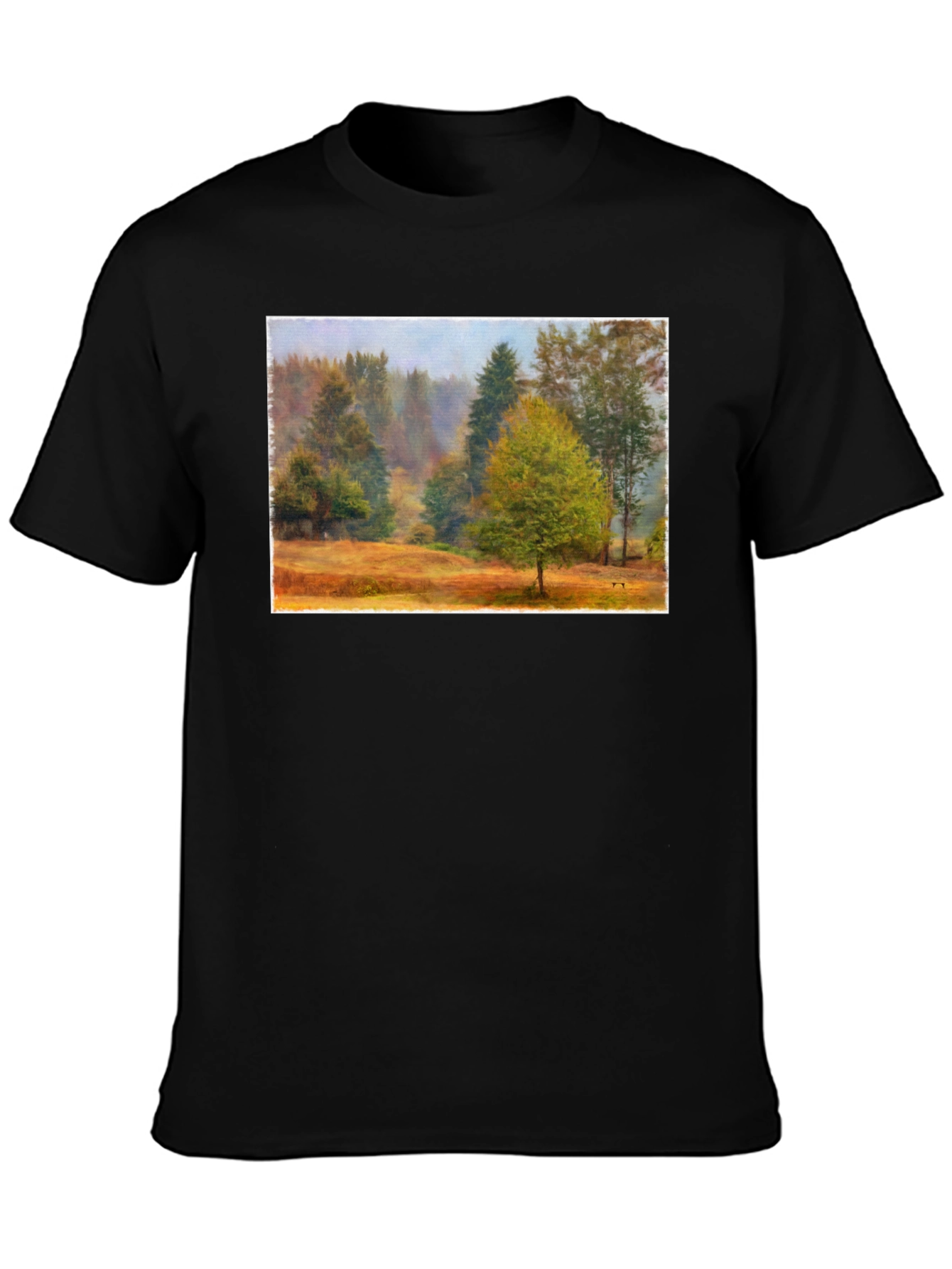 Nature Scene Graphic T-Shirt
