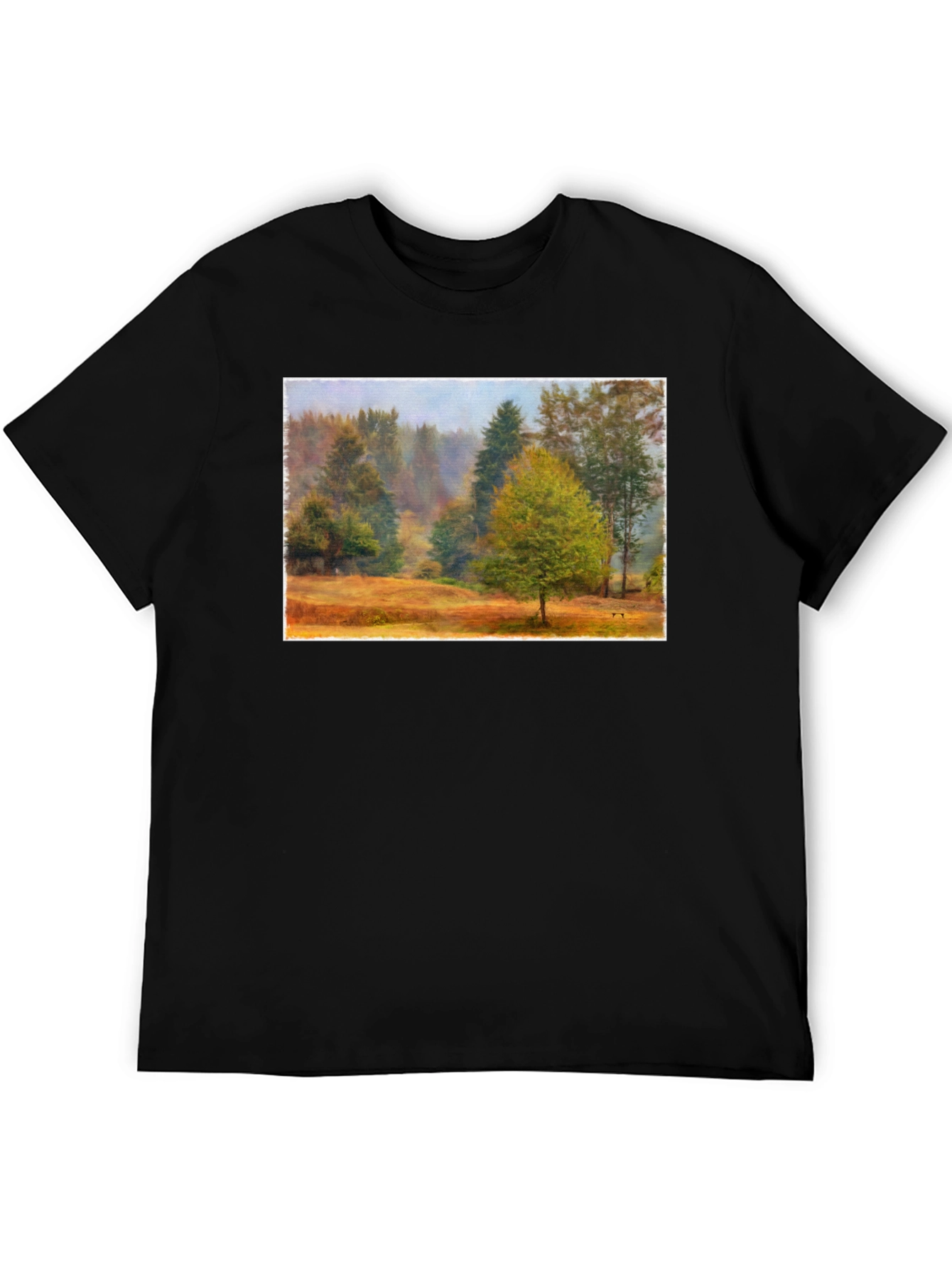 Nature Scene Graphic T-Shirt