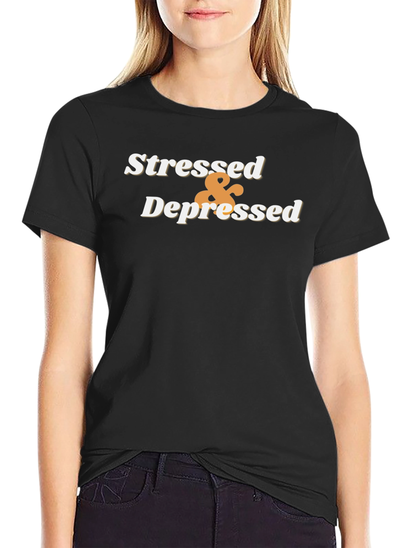 Stressed & Depressed Graphic Tee