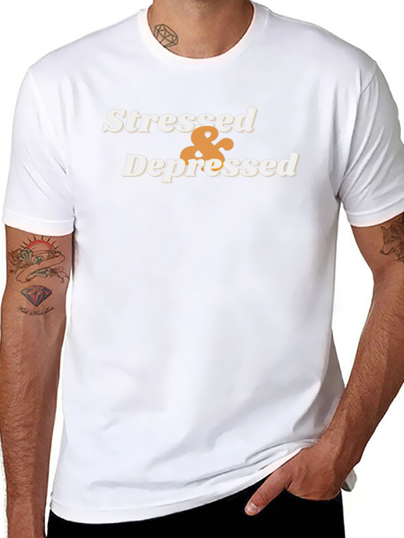 Stressed & Depressed Graphic Tee