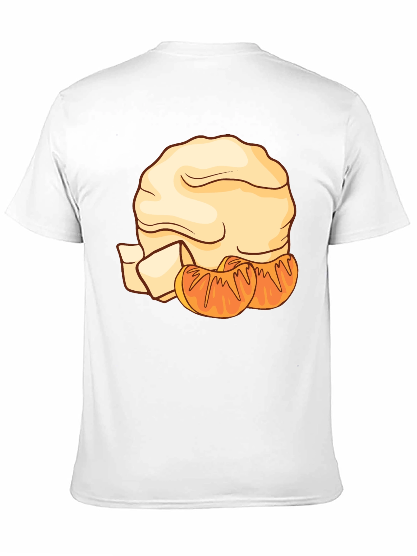 Funny Mandarin Orange Chef T-Shirt - Unique Design