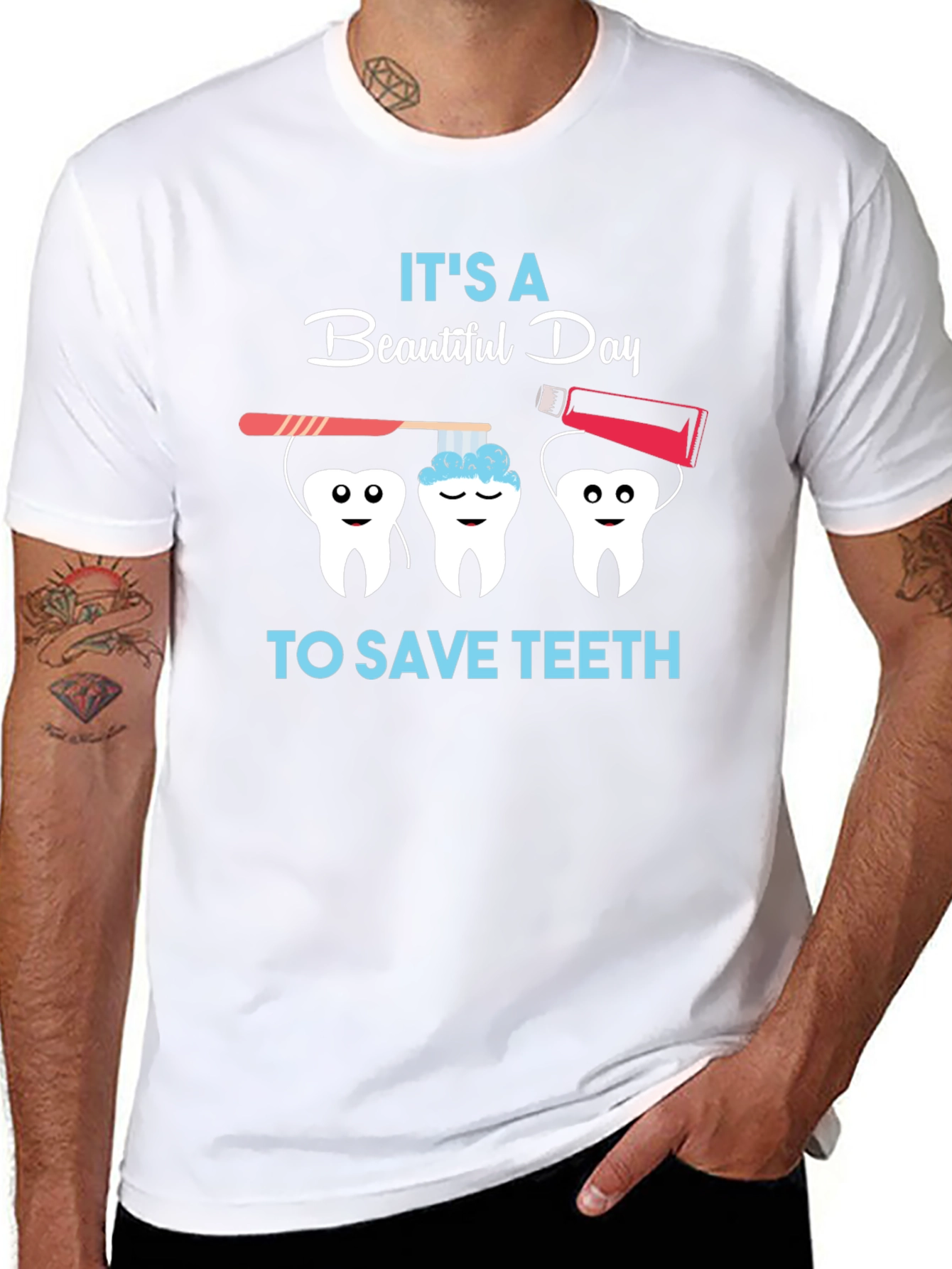 Dentist T-Shirt - Save Teeth