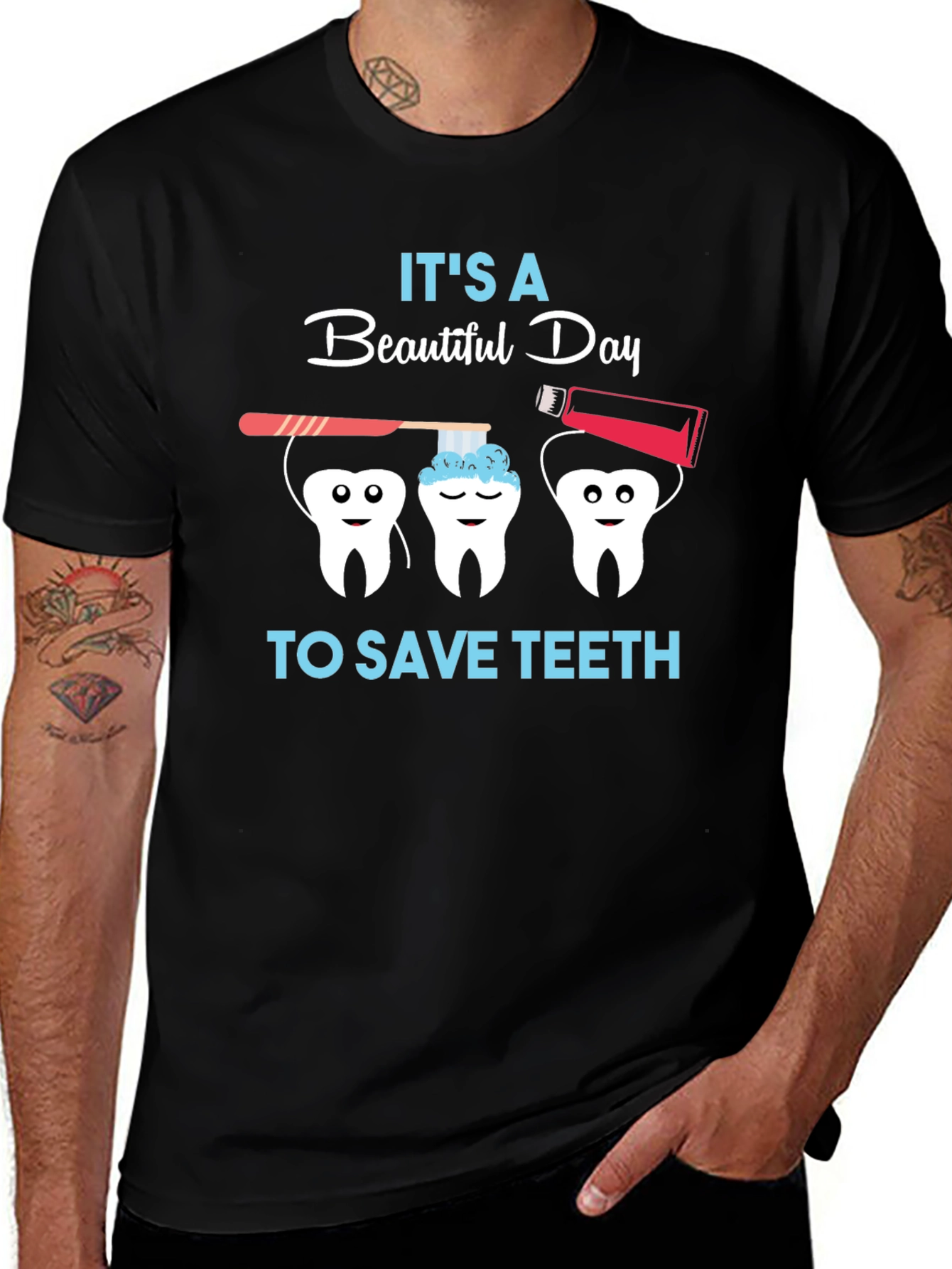Dentist T-Shirt - Save Teeth