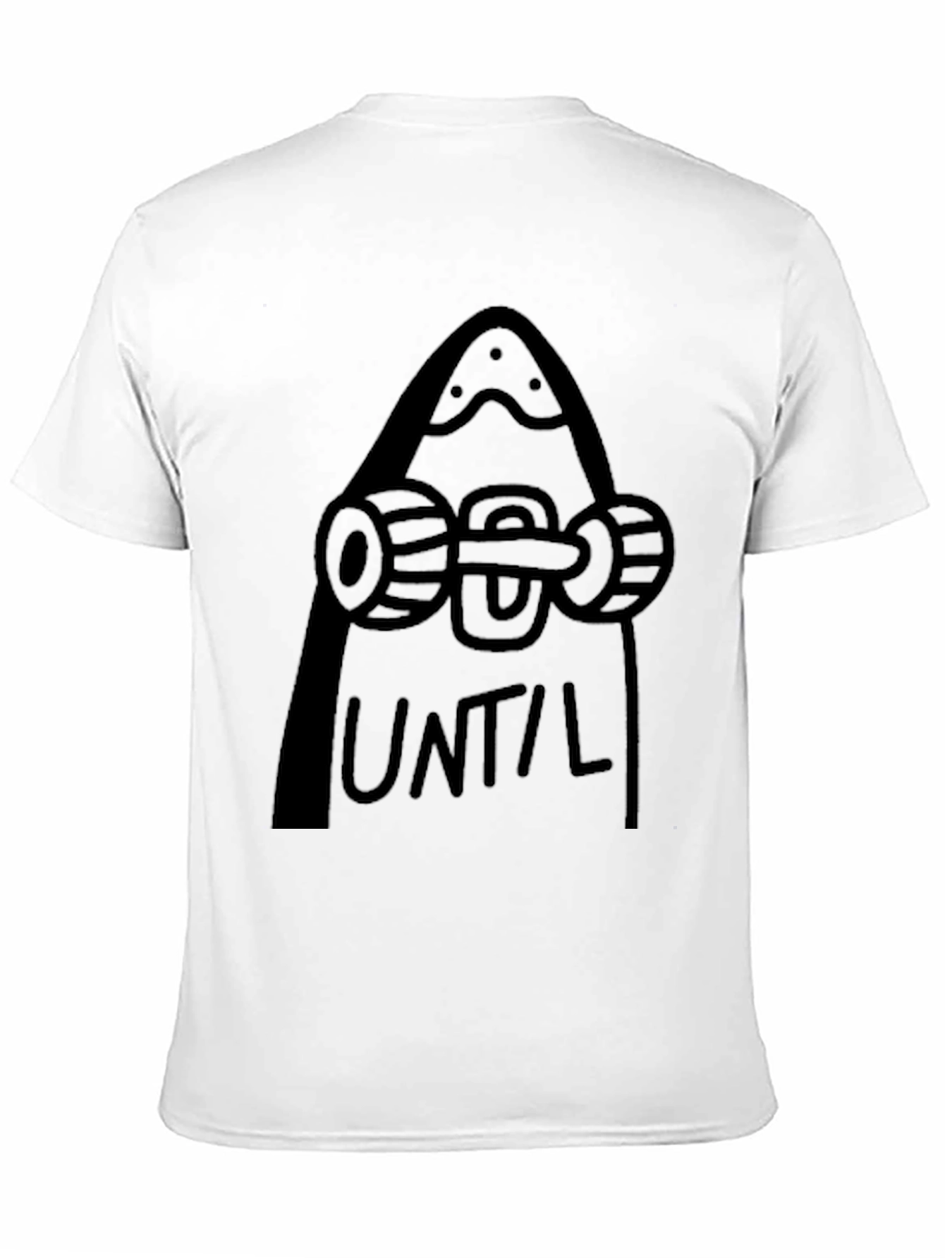 Skateboard Until Mountain Black Tee