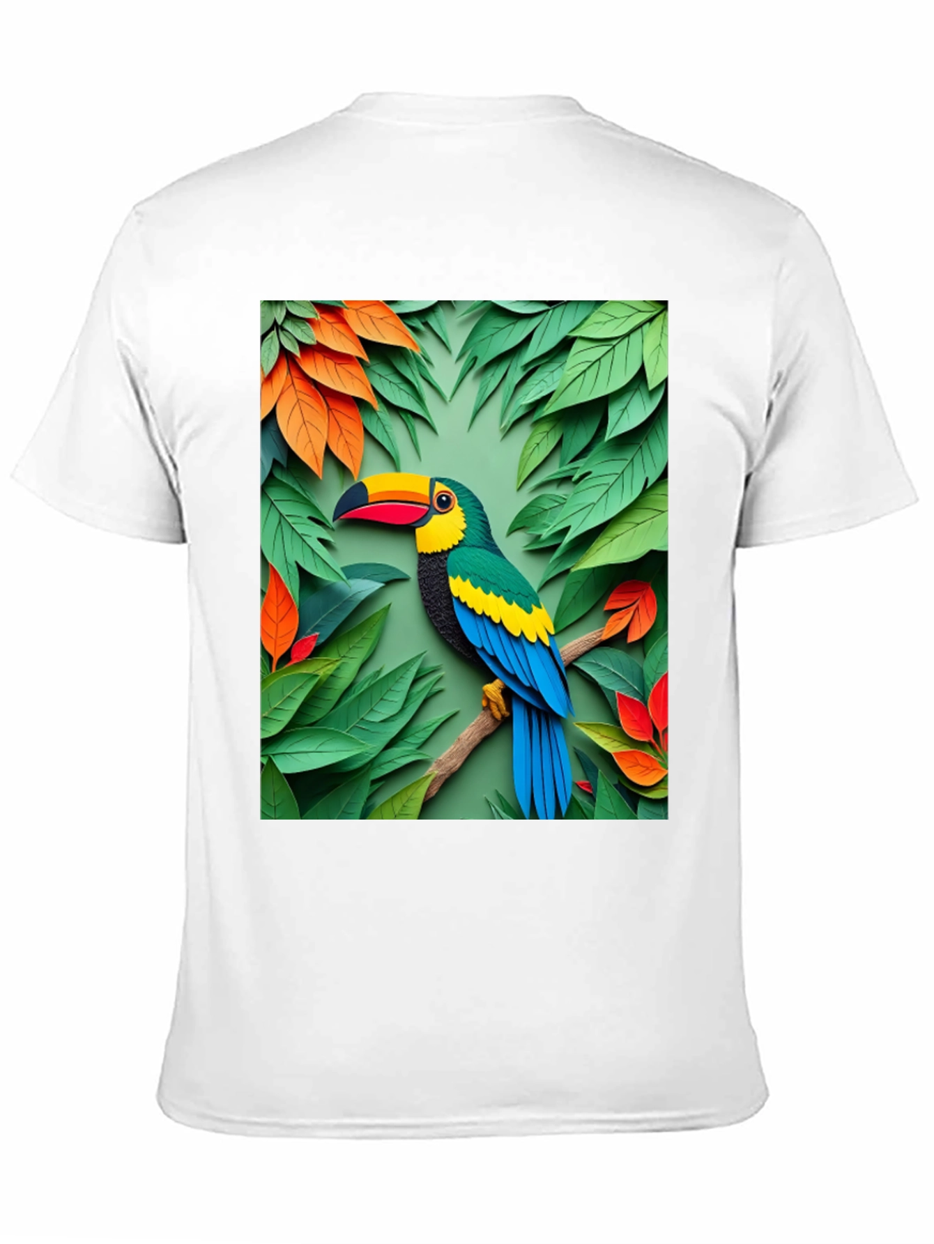 Toucan Graphic Tee - Tropical Bird T-Shirt