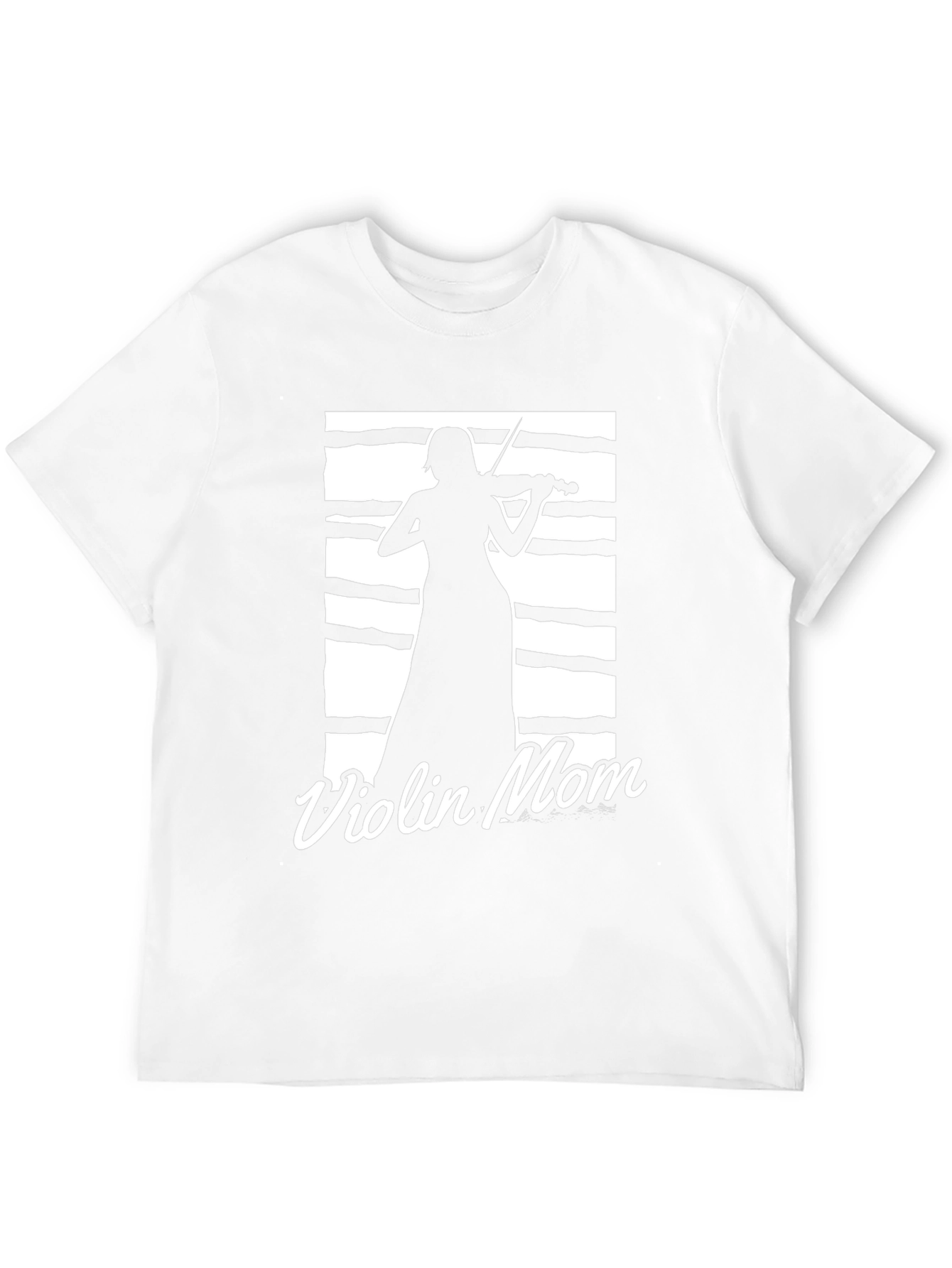 Violin Mom Black T-Shirt