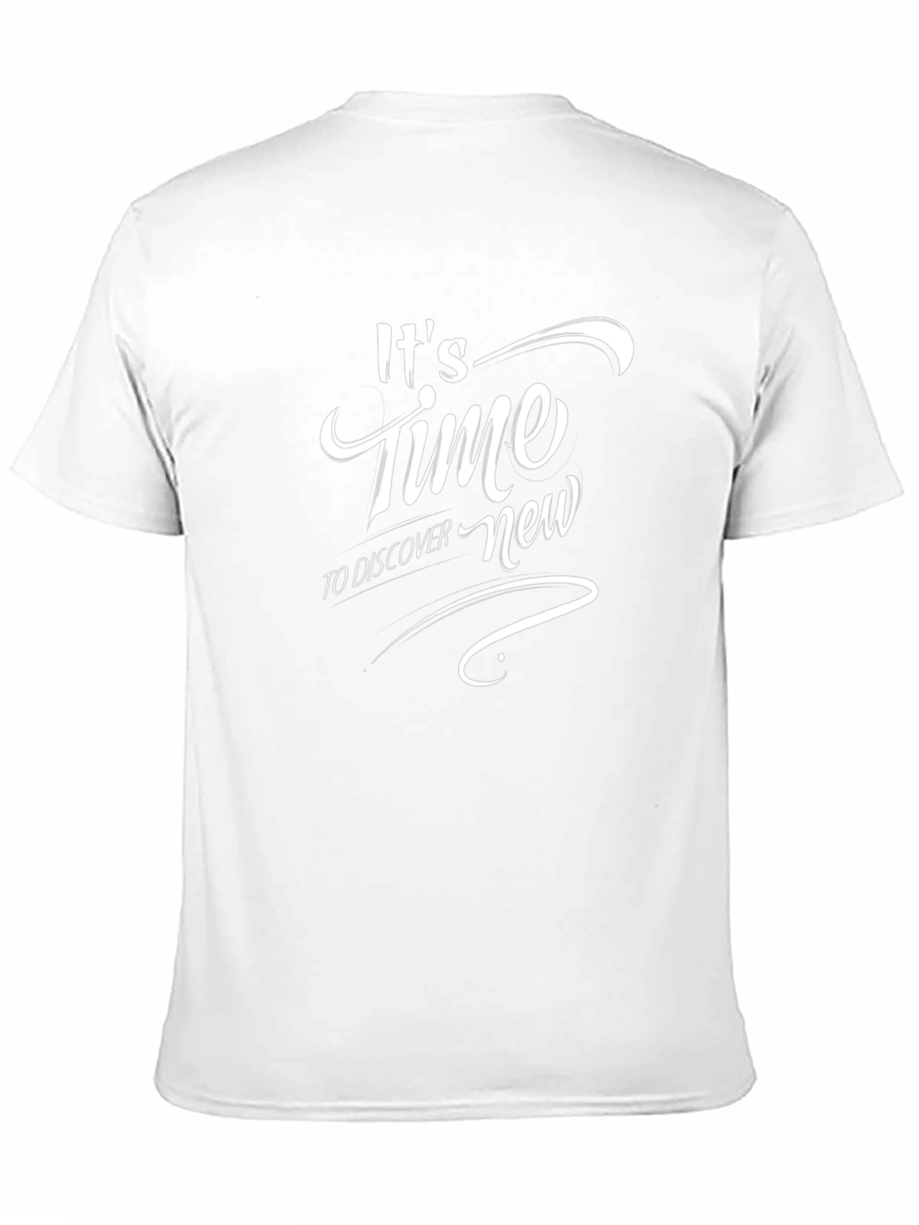 Its Time to Discover New Black T-Shirt