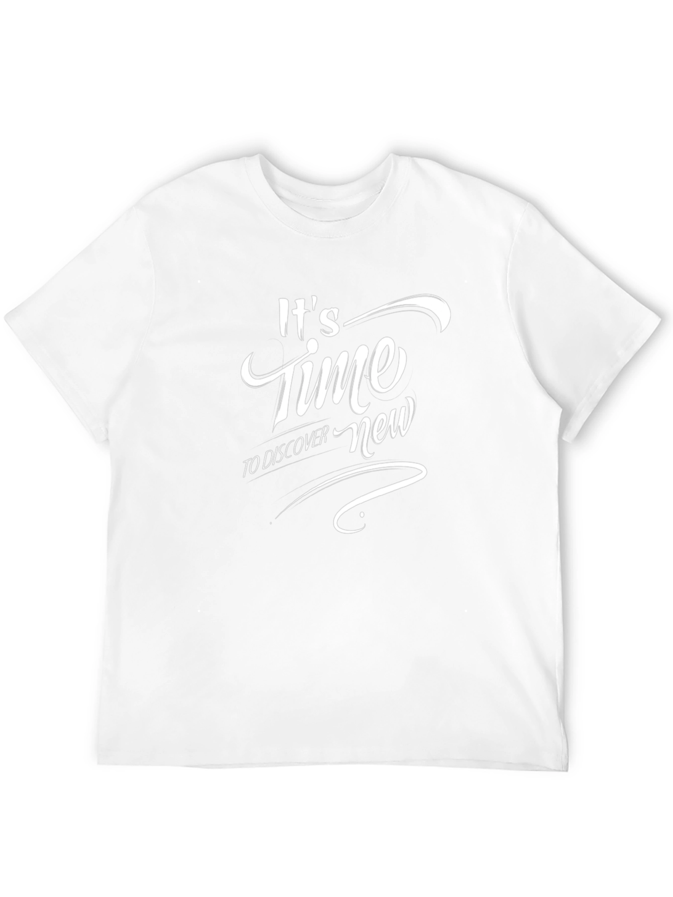 Its Time to Discover New Black T-Shirt
