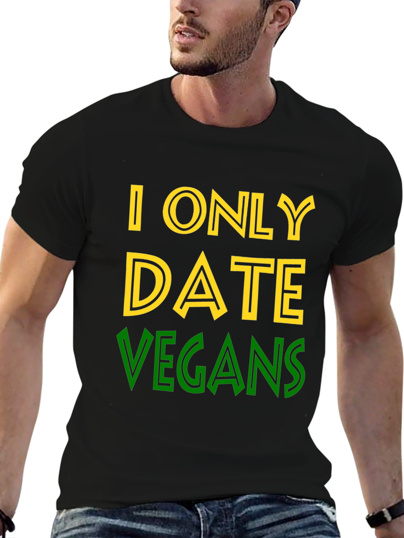 I Only Date Vegans Graphic Tee