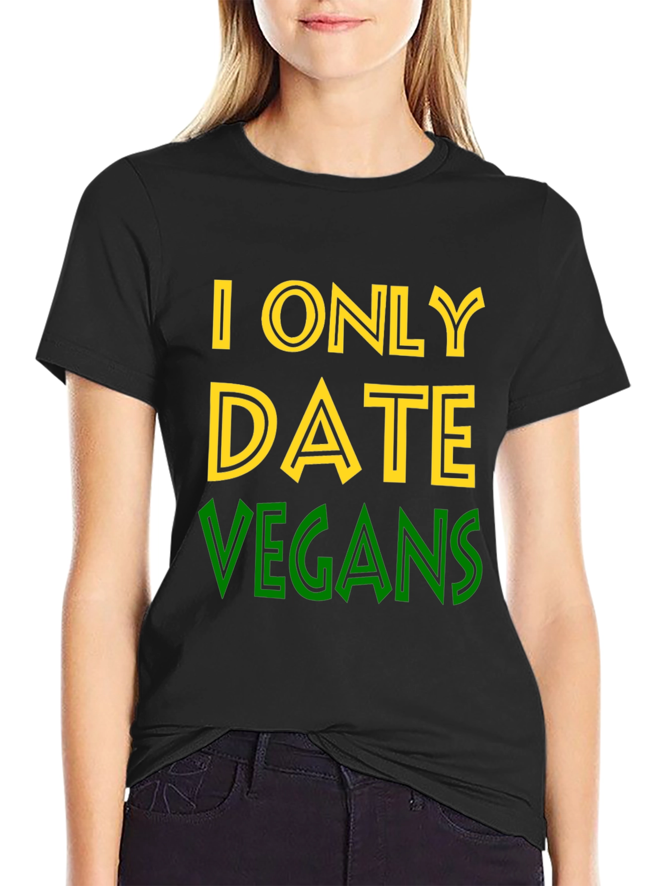 I Only Date Vegans Graphic Tee