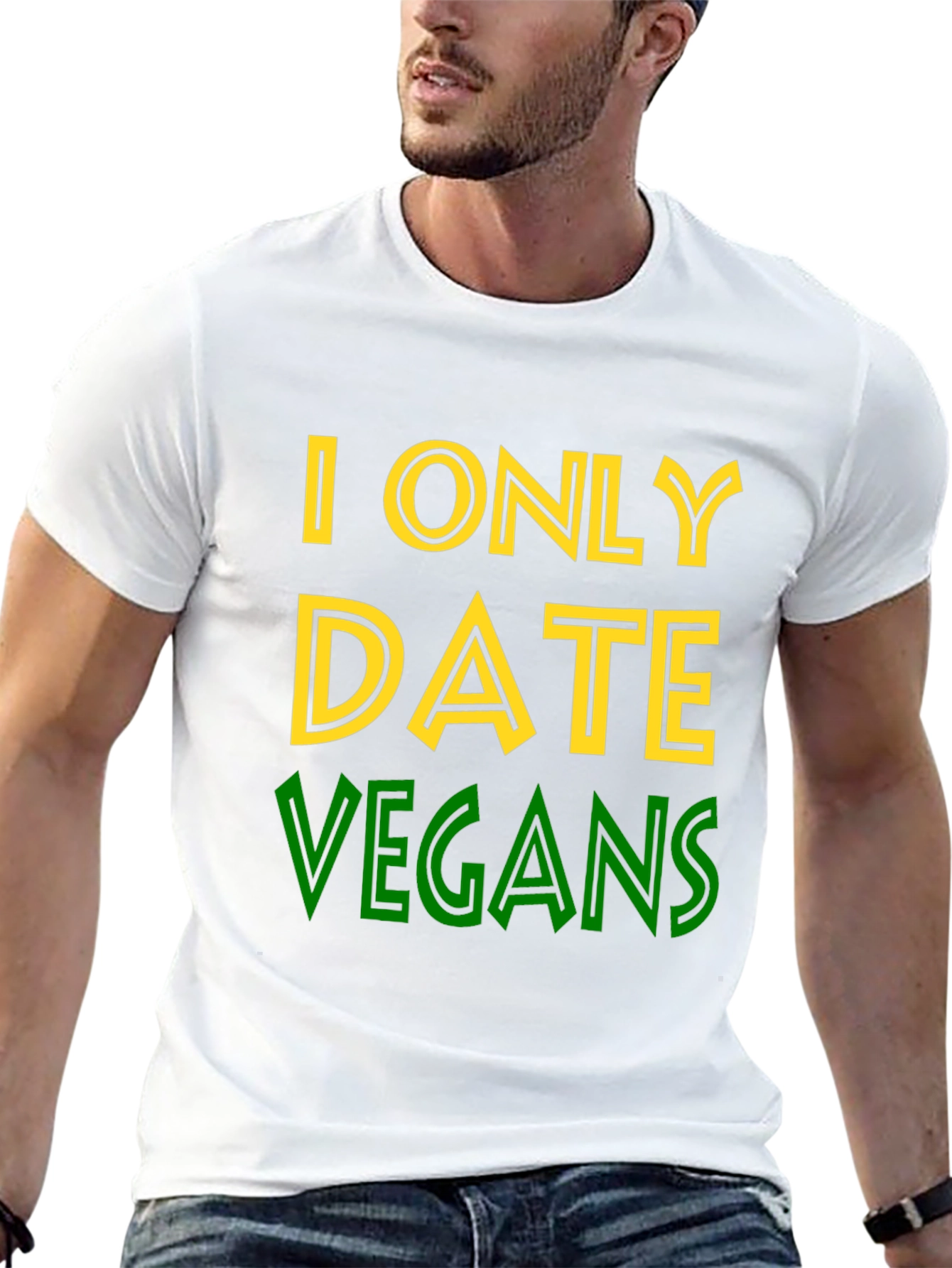 I Only Date Vegans Graphic Tee
