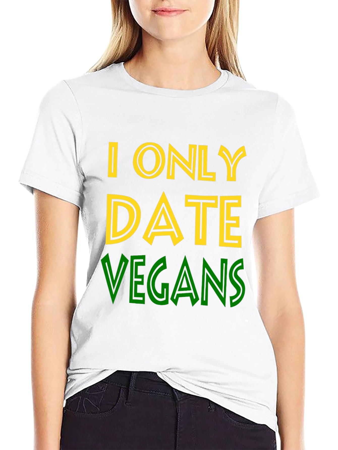 I Only Date Vegans Graphic Tee