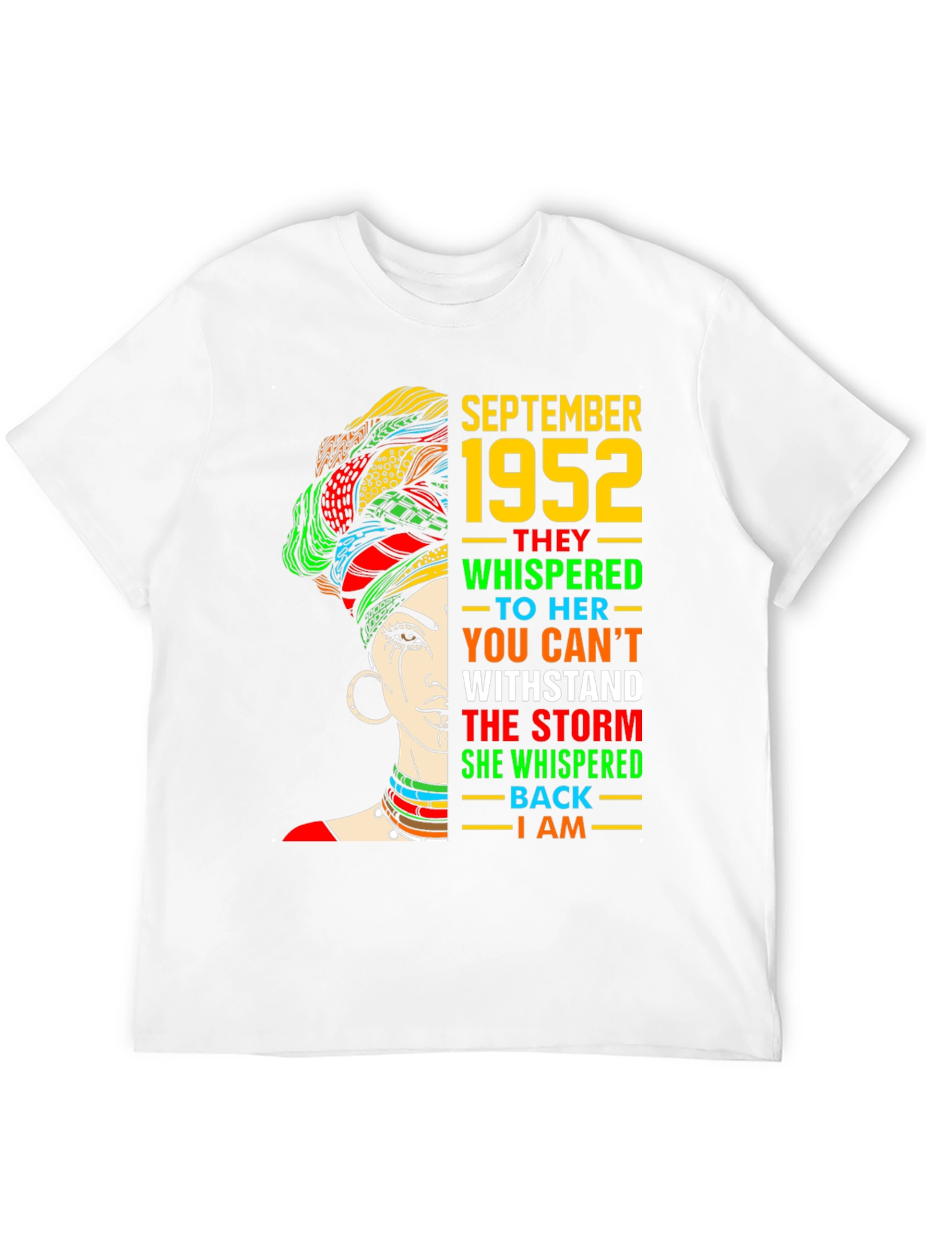 September 1952 Queen T-Shirt Birthday Gift
