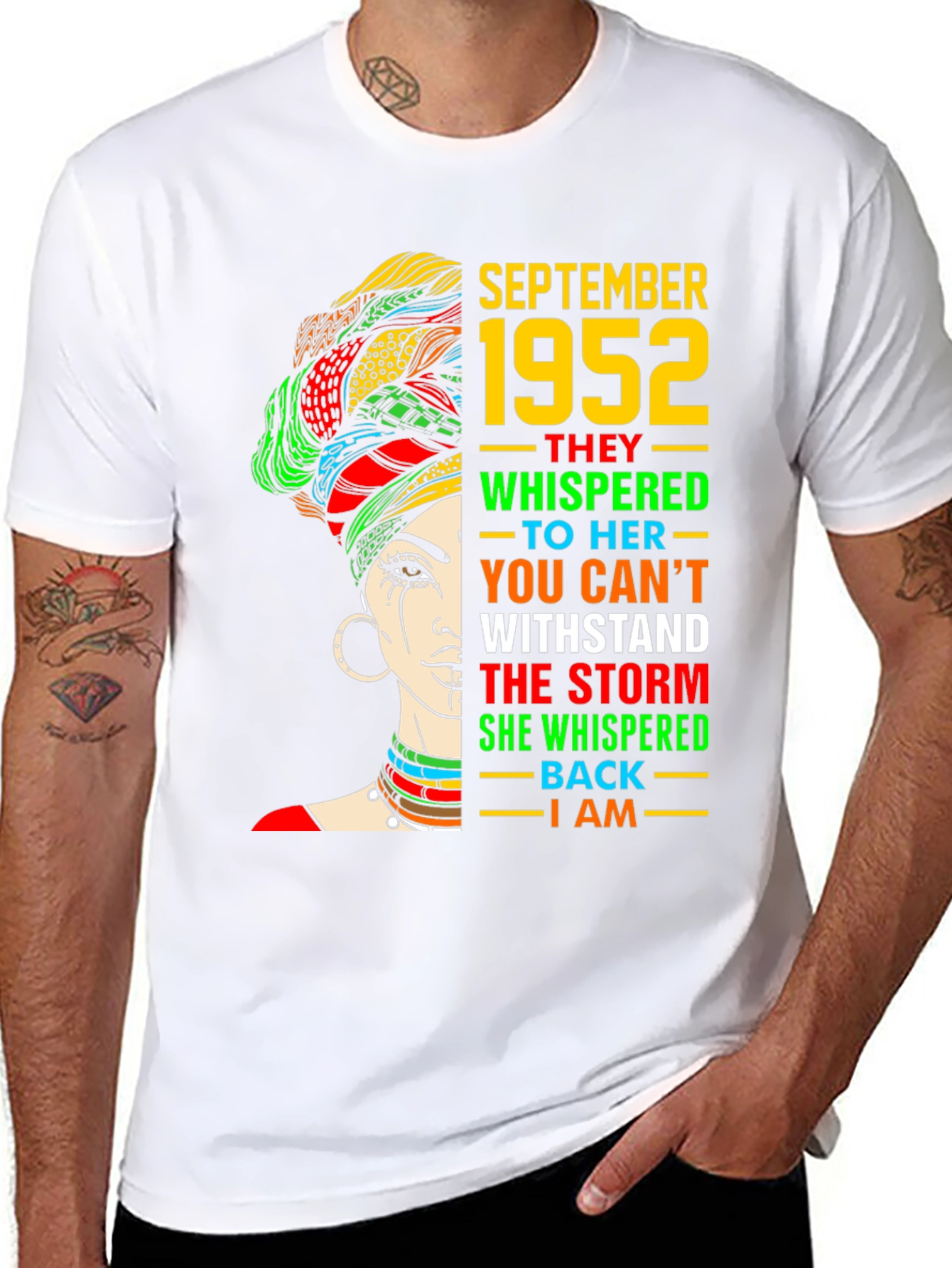 September 1952 Queen T-Shirt Birthday Gift