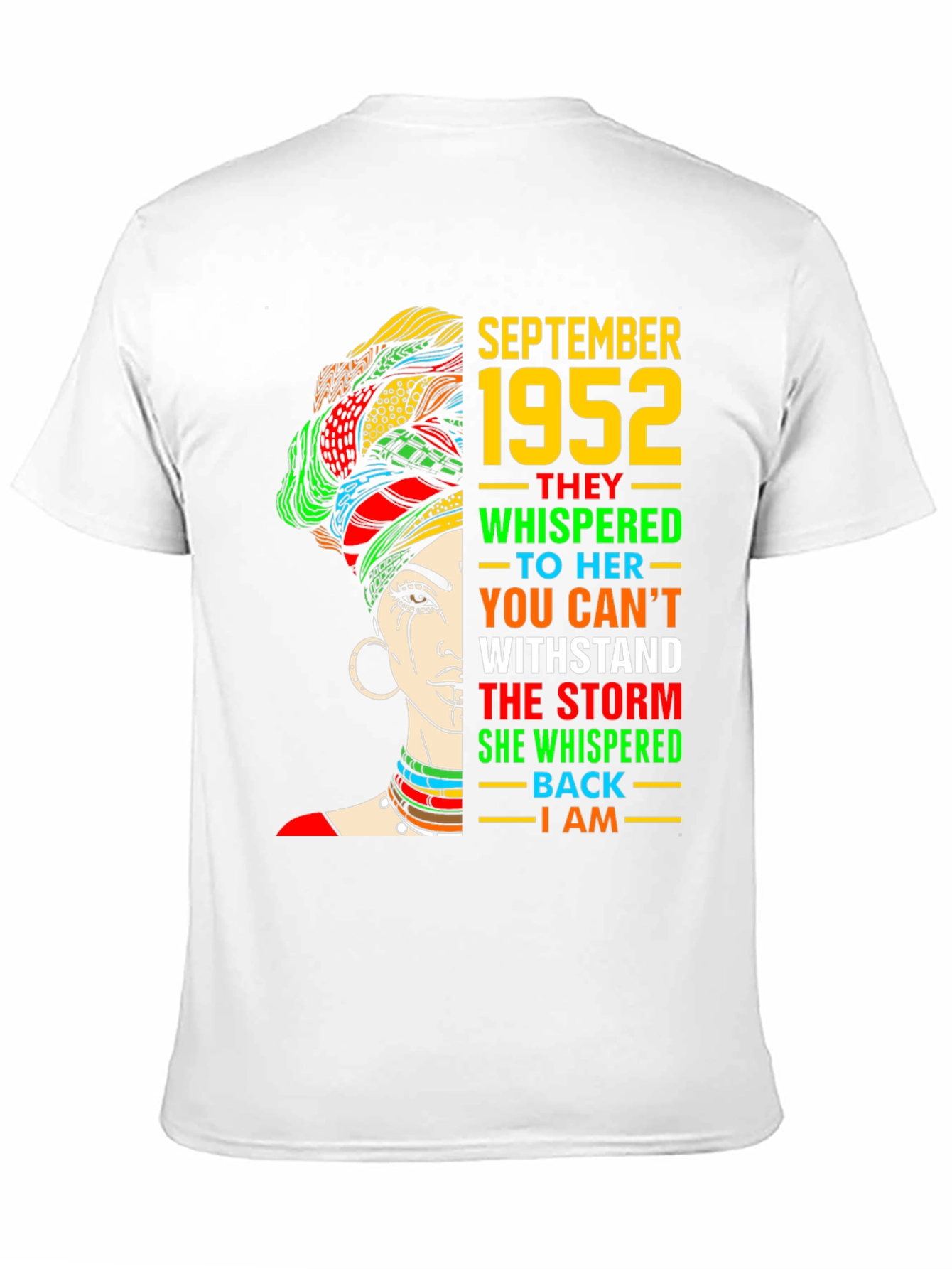 September 1952 Queen T-Shirt Birthday Gift
