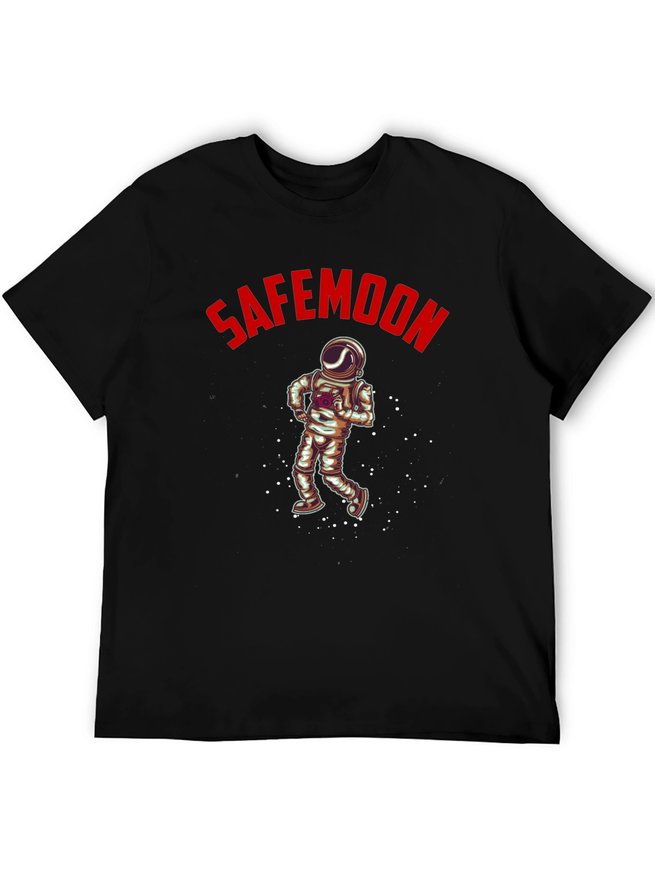 SafeMoon Astronaut Black T-Shirt