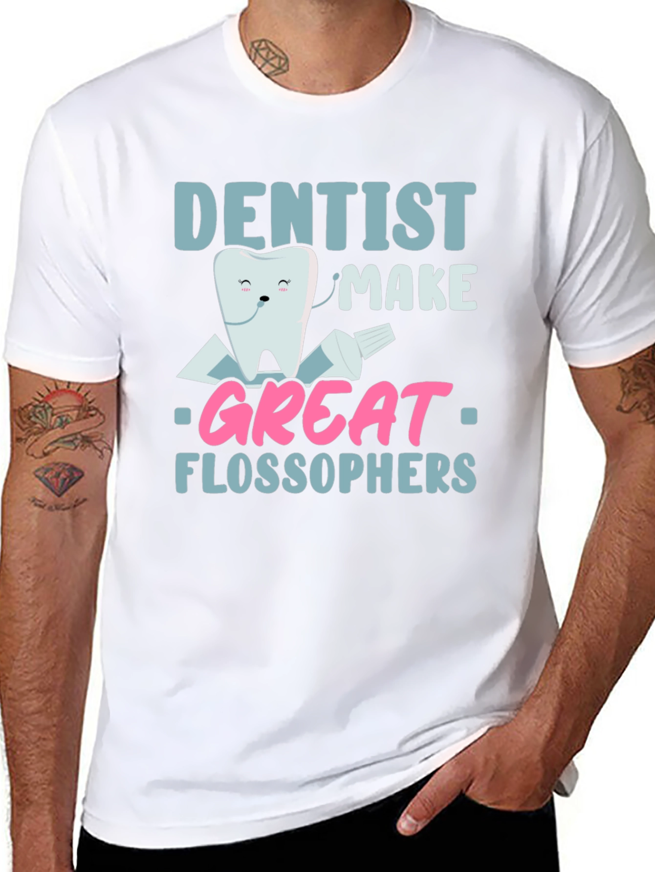 Dentist Make Great Flossophers Graphic T-Shirt
