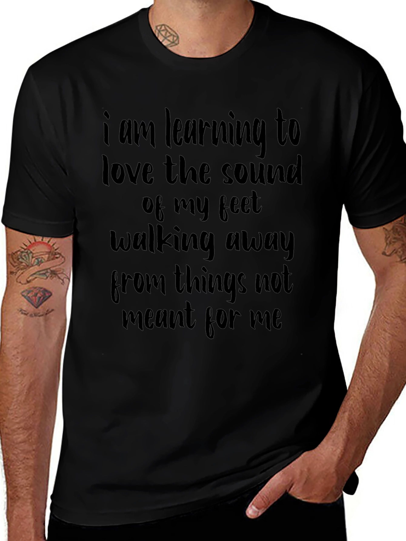 I Am Learning Motivational Graphic Tee