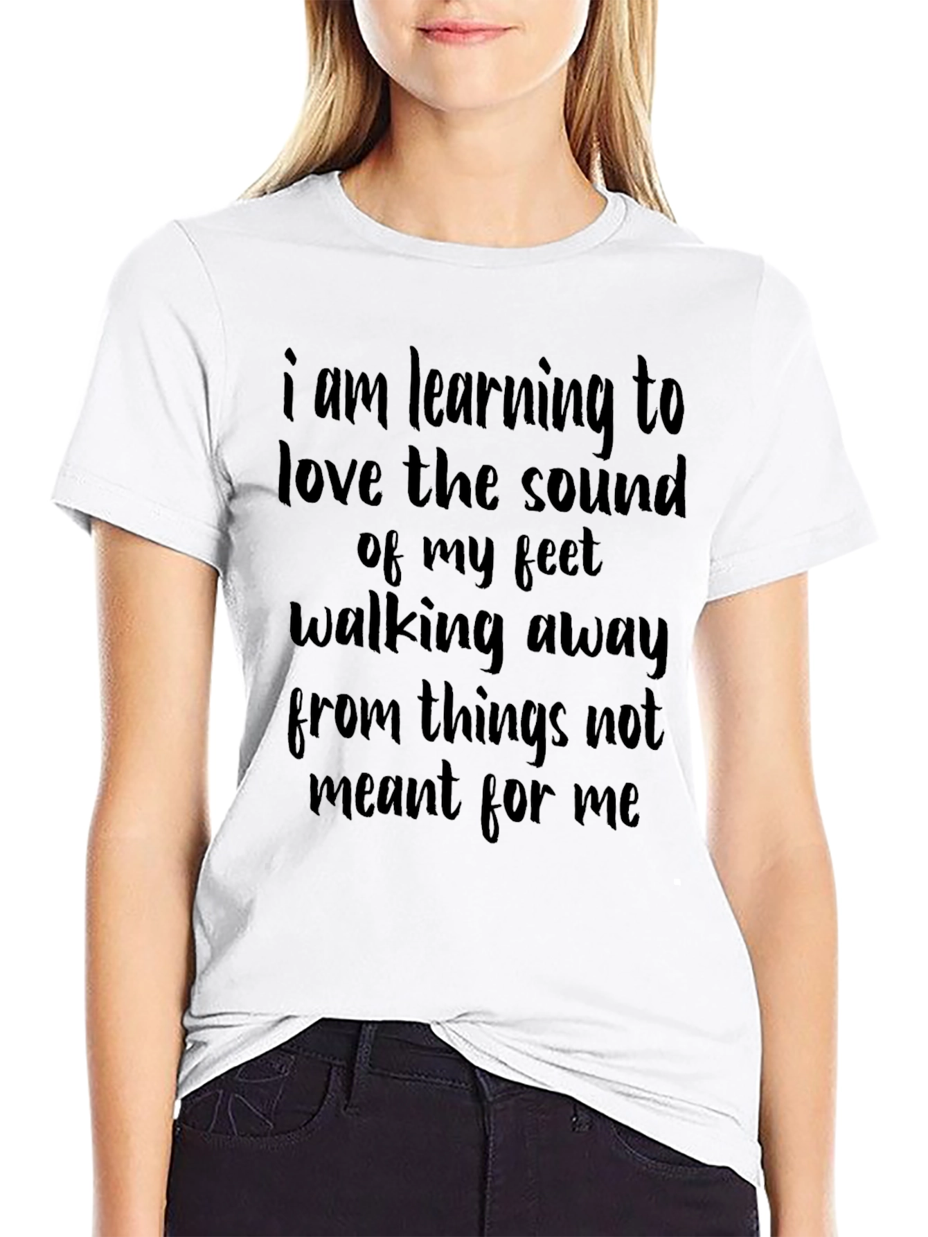 I Am Learning Motivational Graphic Tee