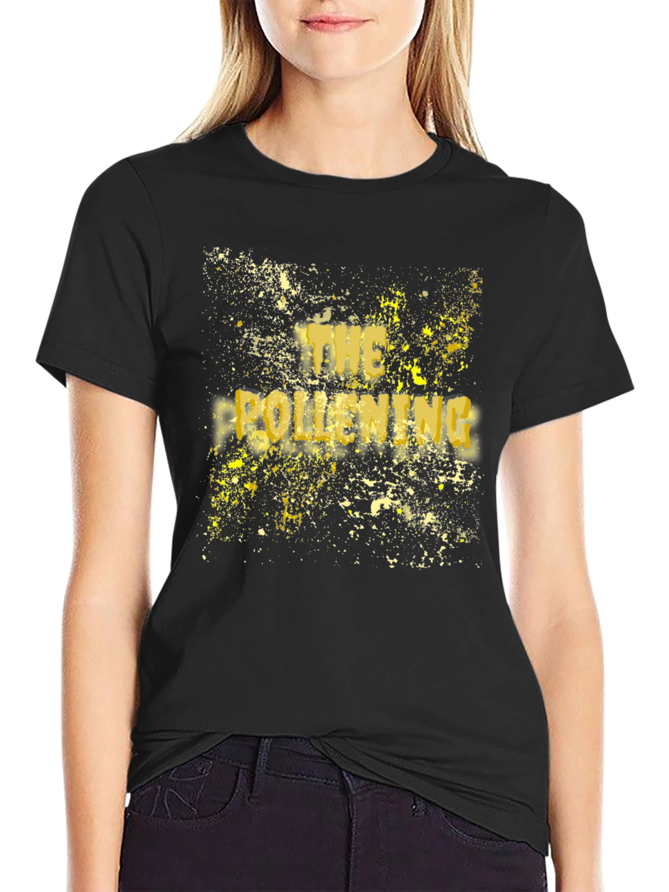The Pollening T-Shirt - Black Tee