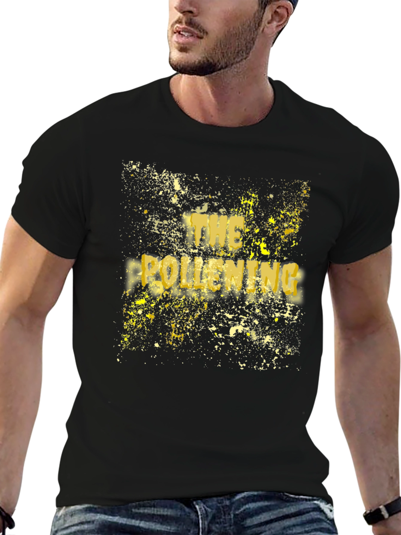 The Pollening T-Shirt - Black Tee