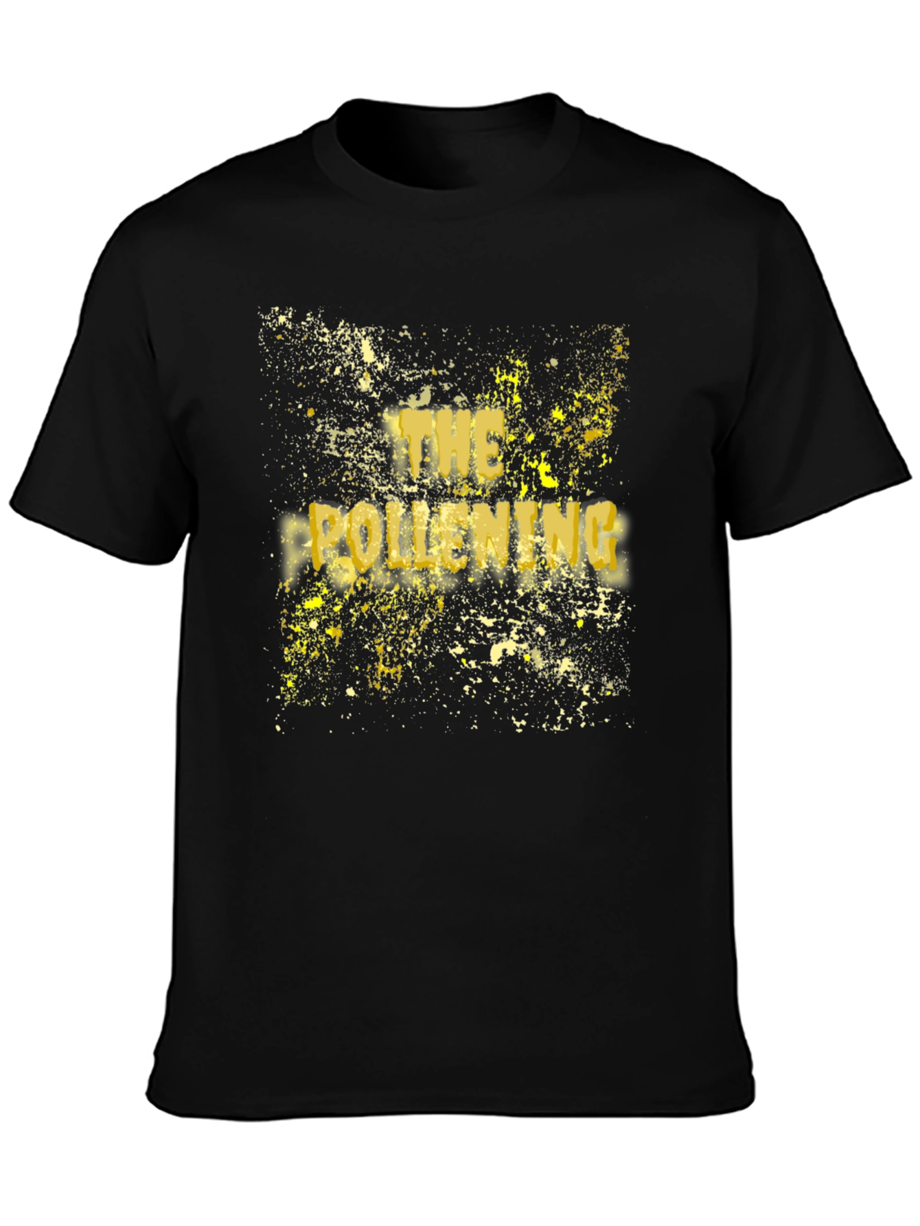 The Pollening T-Shirt - Black Tee