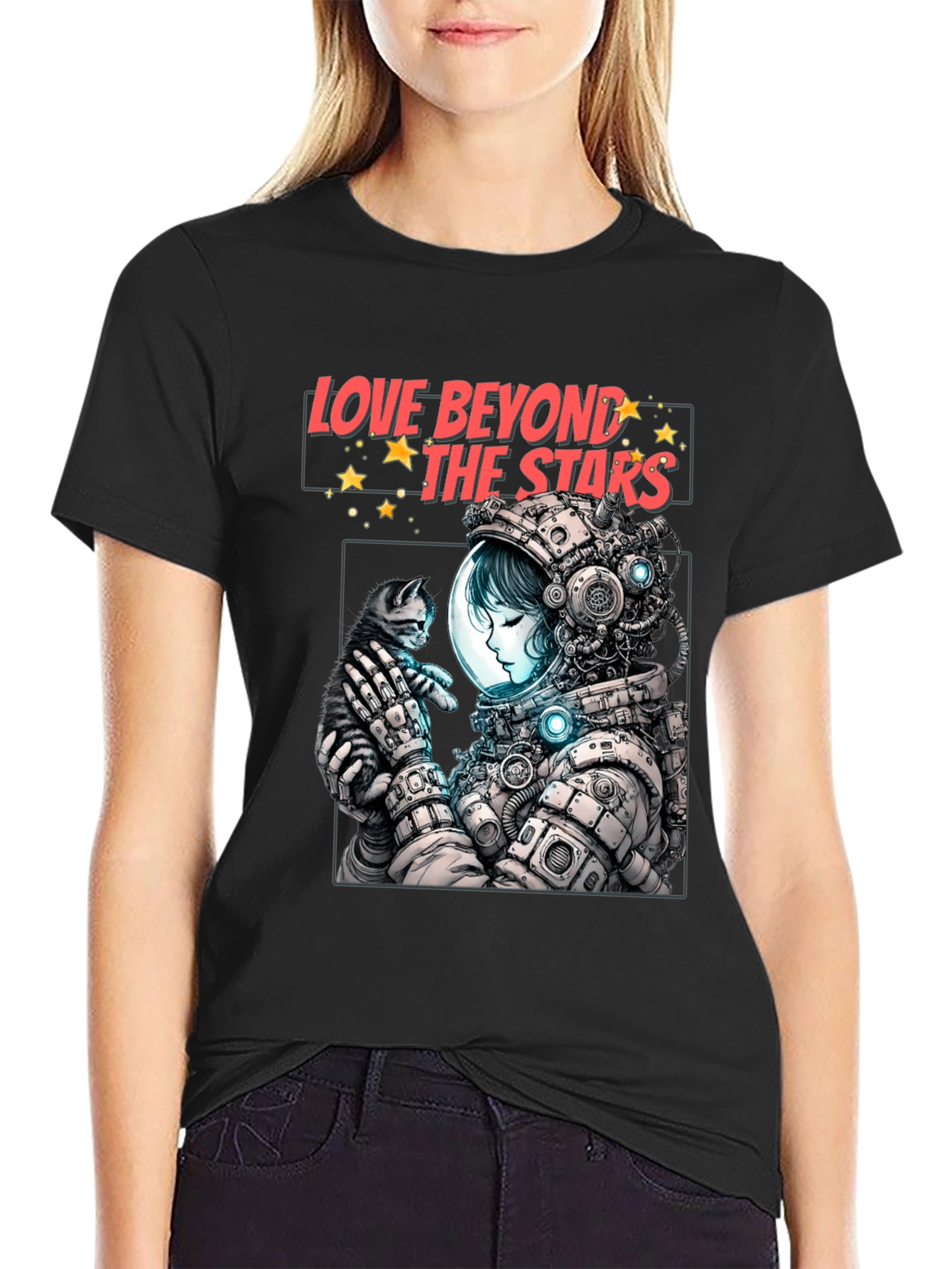Love Beyond The Stars Graphic T-Shirt