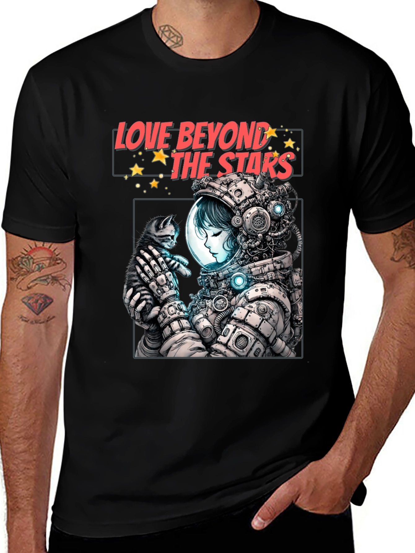 Love Beyond The Stars Graphic T-Shirt