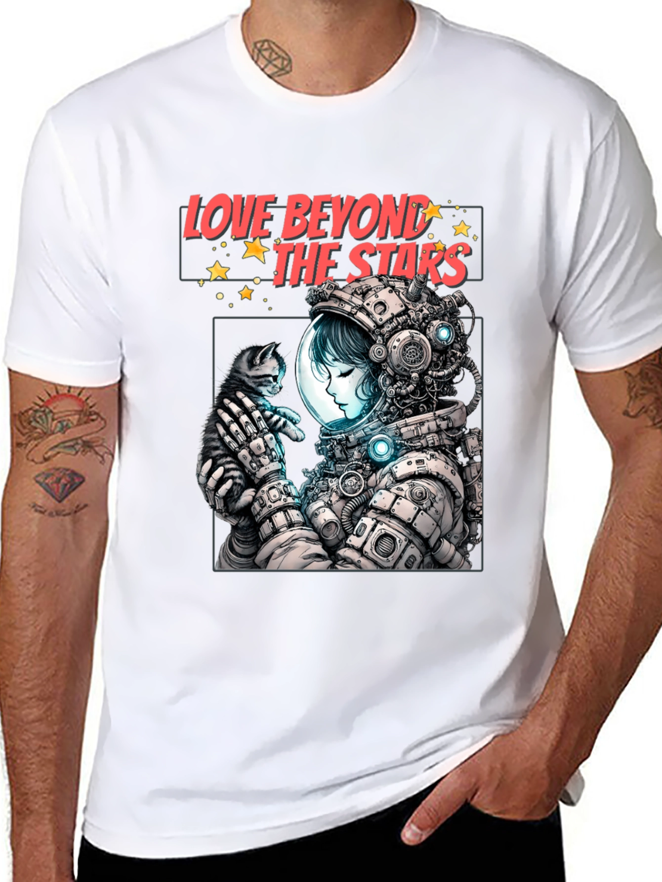 Love Beyond The Stars Graphic T-Shirt