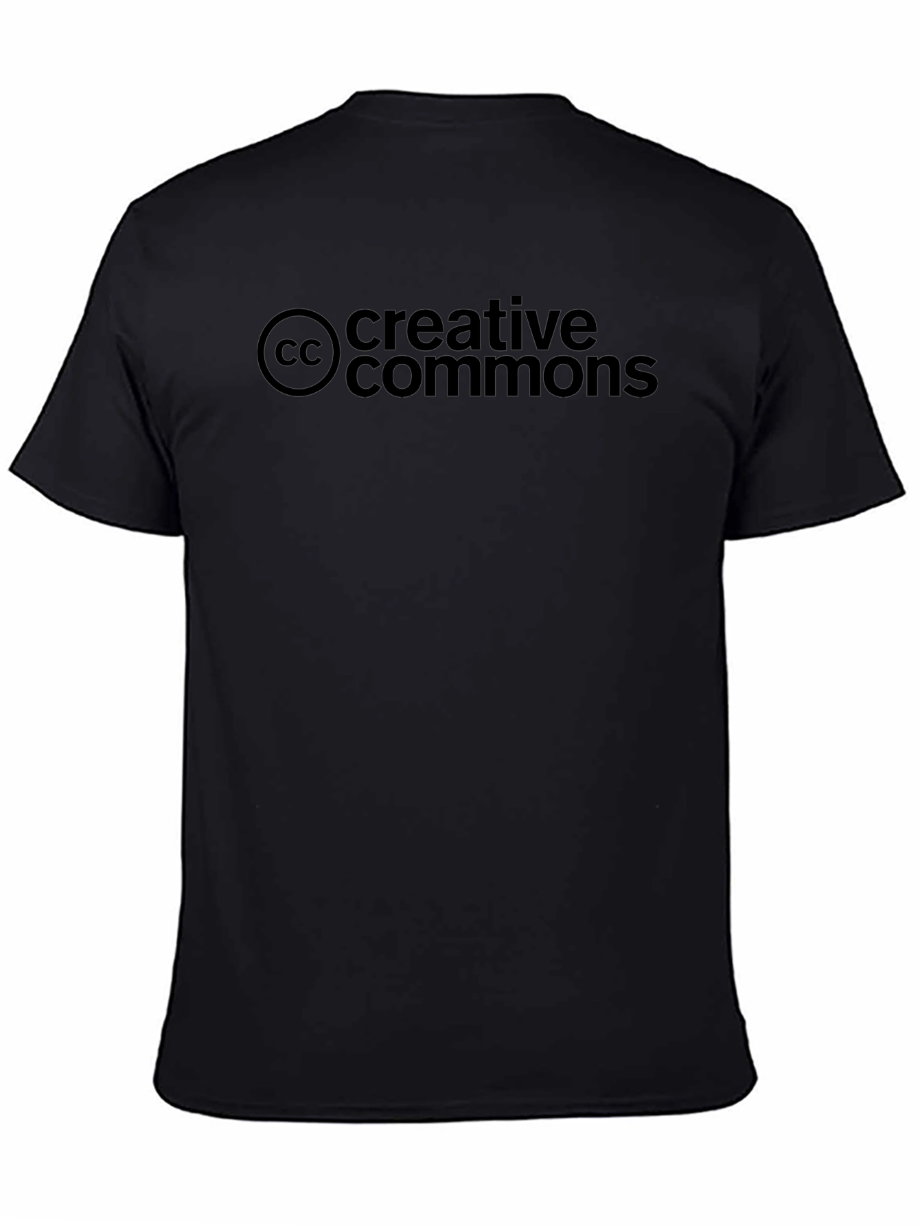 Creative Commons Black T-Shirt