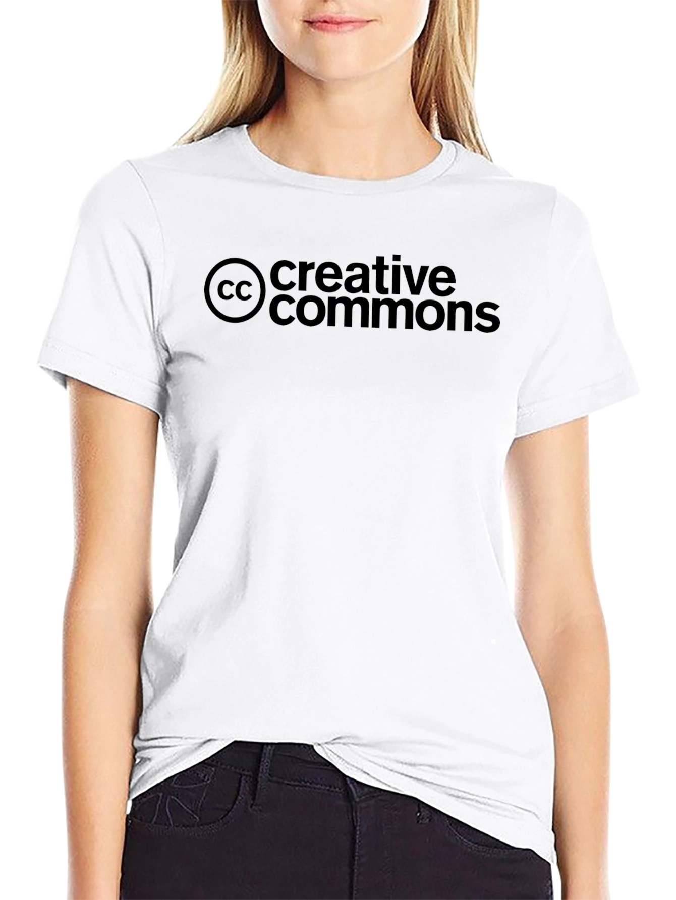 Creative Commons Black T-Shirt
