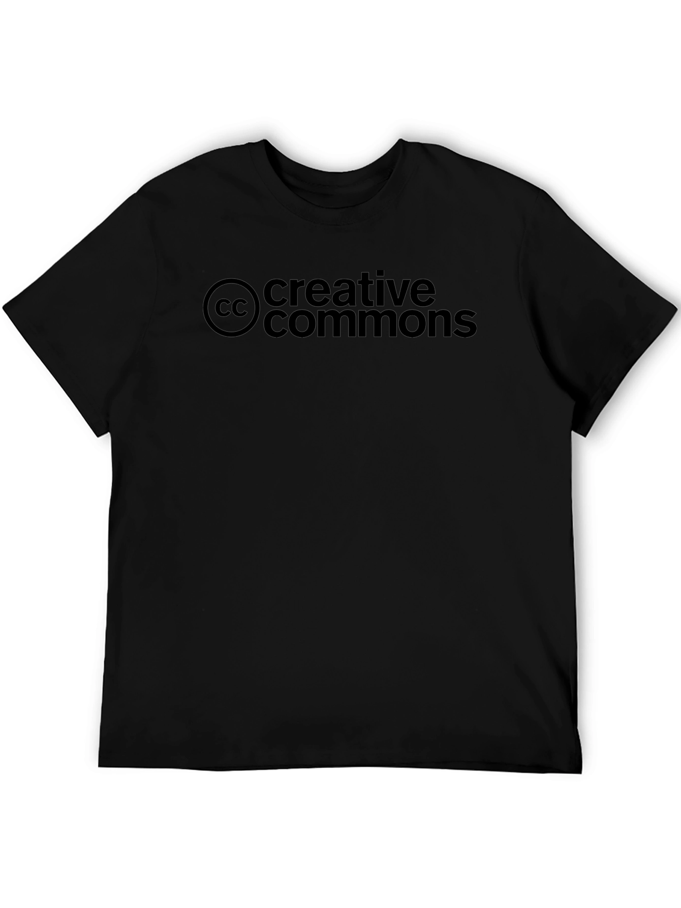 Creative Commons Black T-Shirt