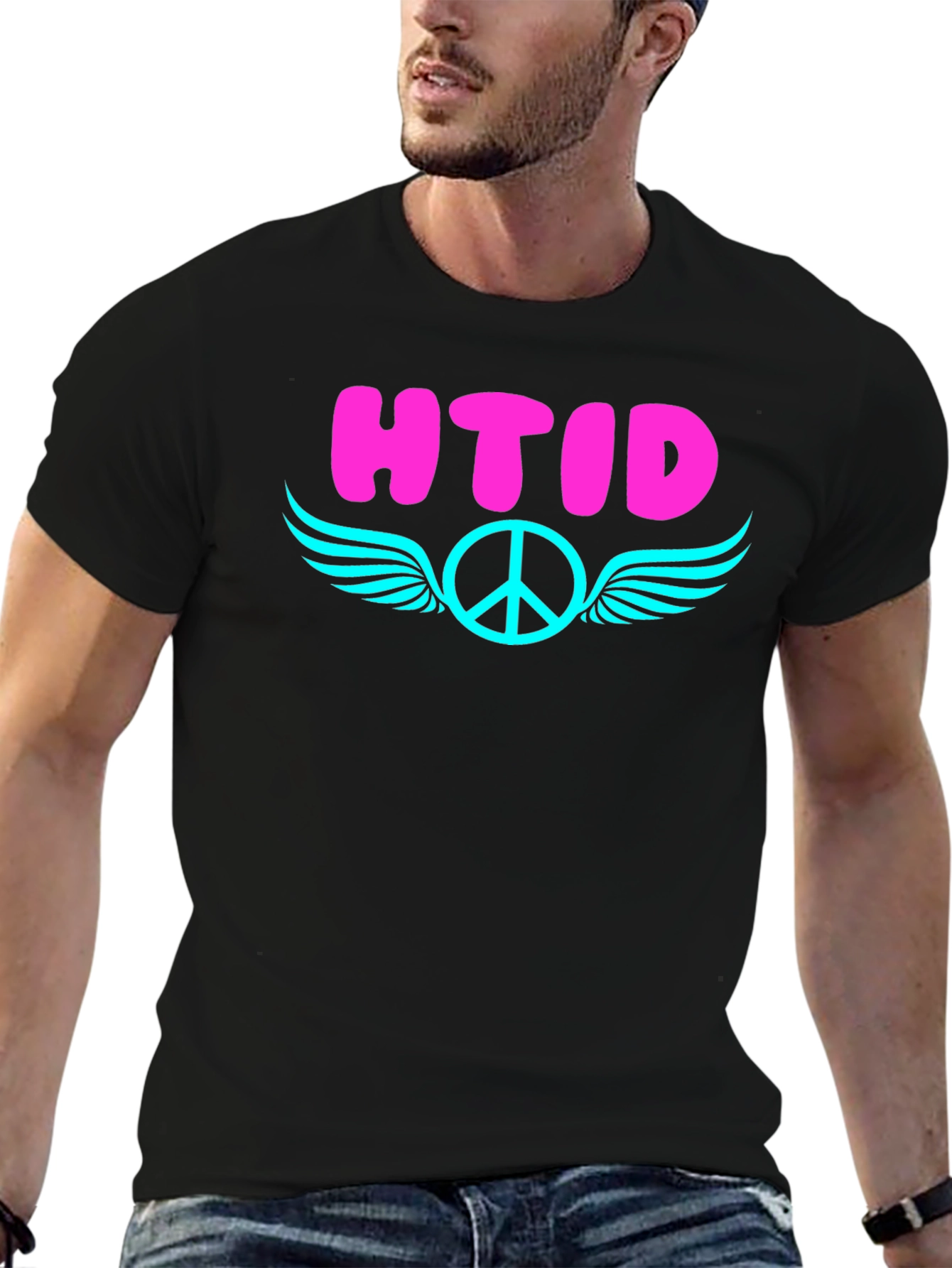 HTID Peace Sign Graphic Tee